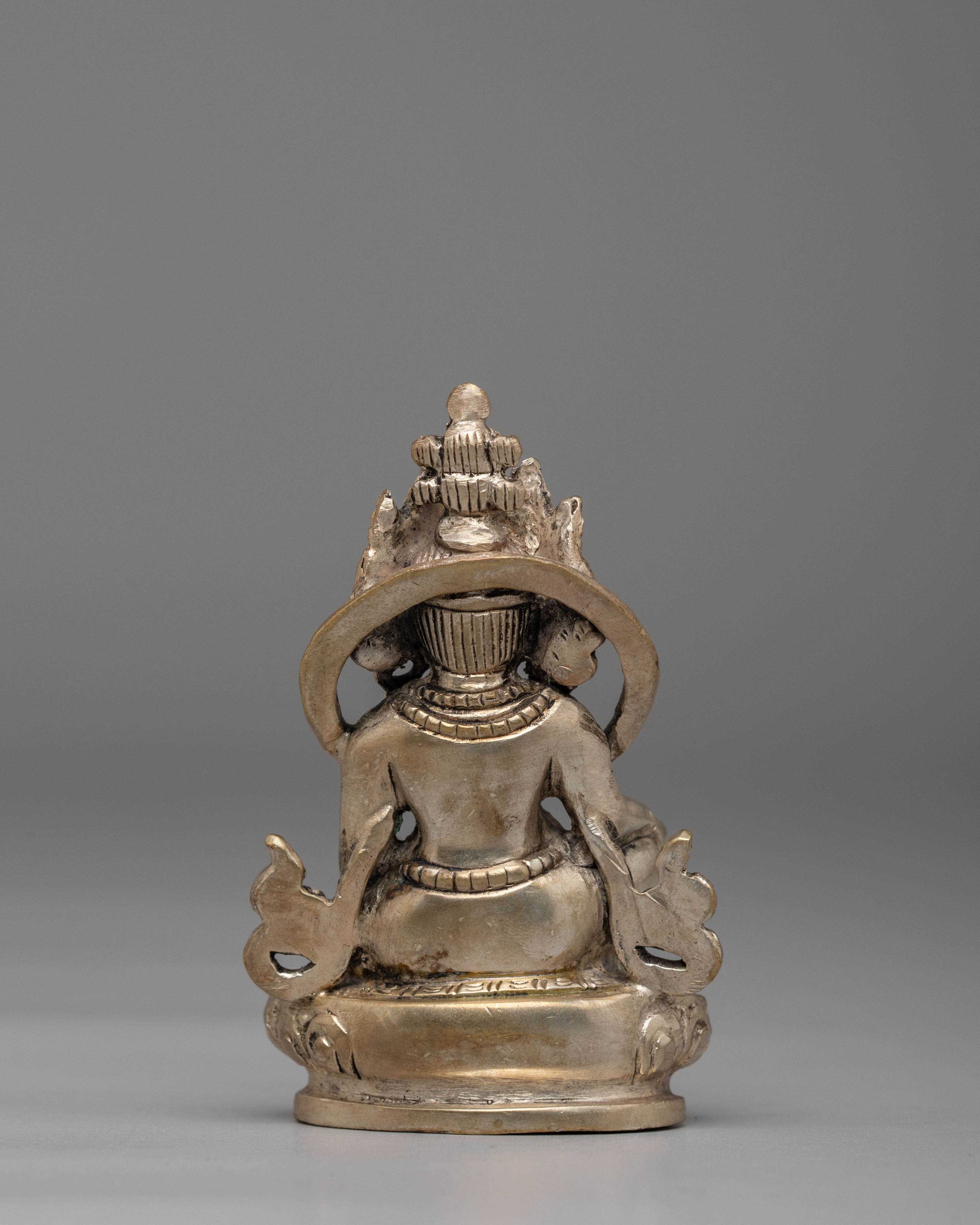 Machine Made Dzambhala Deity Statue | Tibetan Wealth Deity Figurine