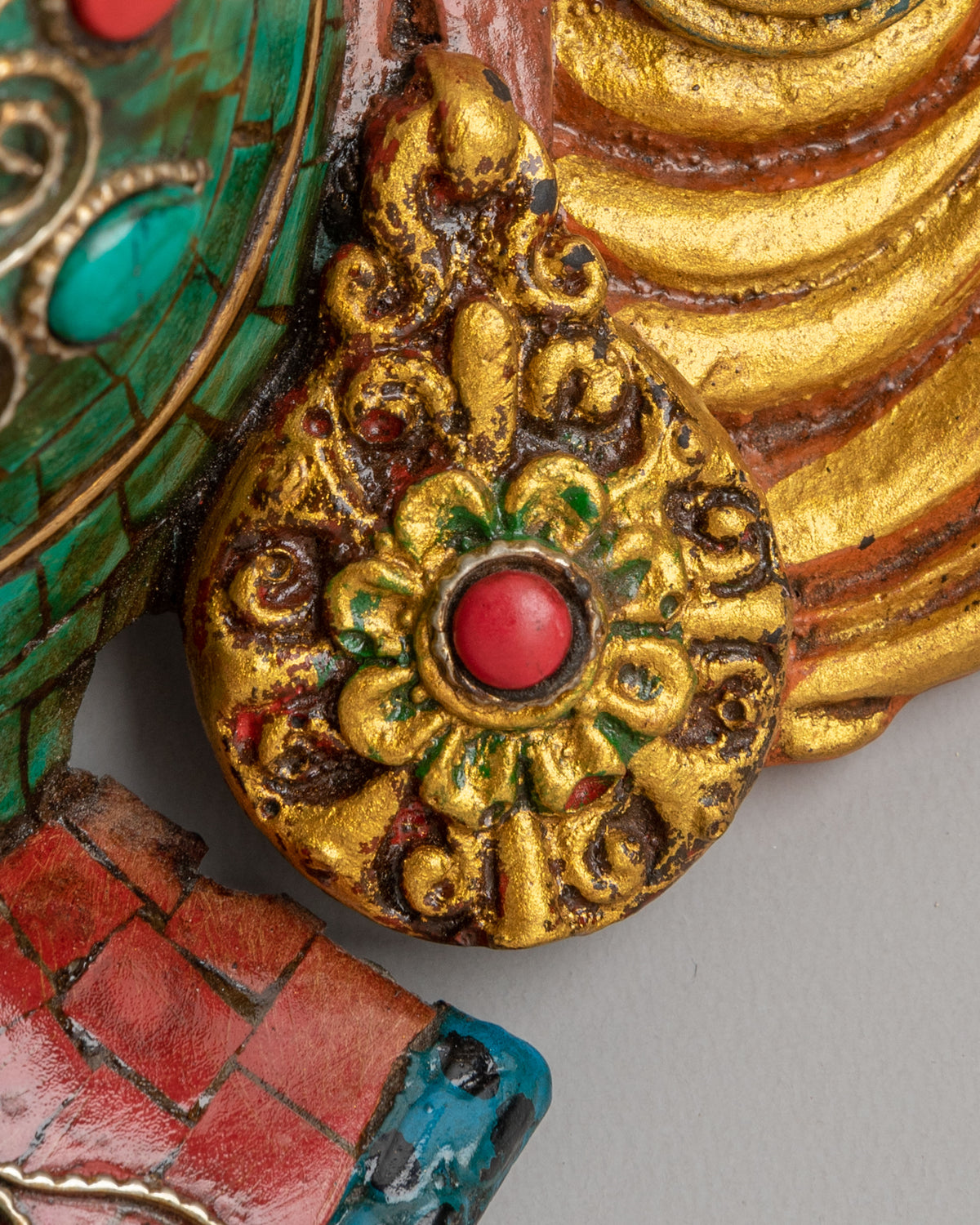 Ritual Mahakal Wall Hanging | Tibetan Buddhist Protector Decor