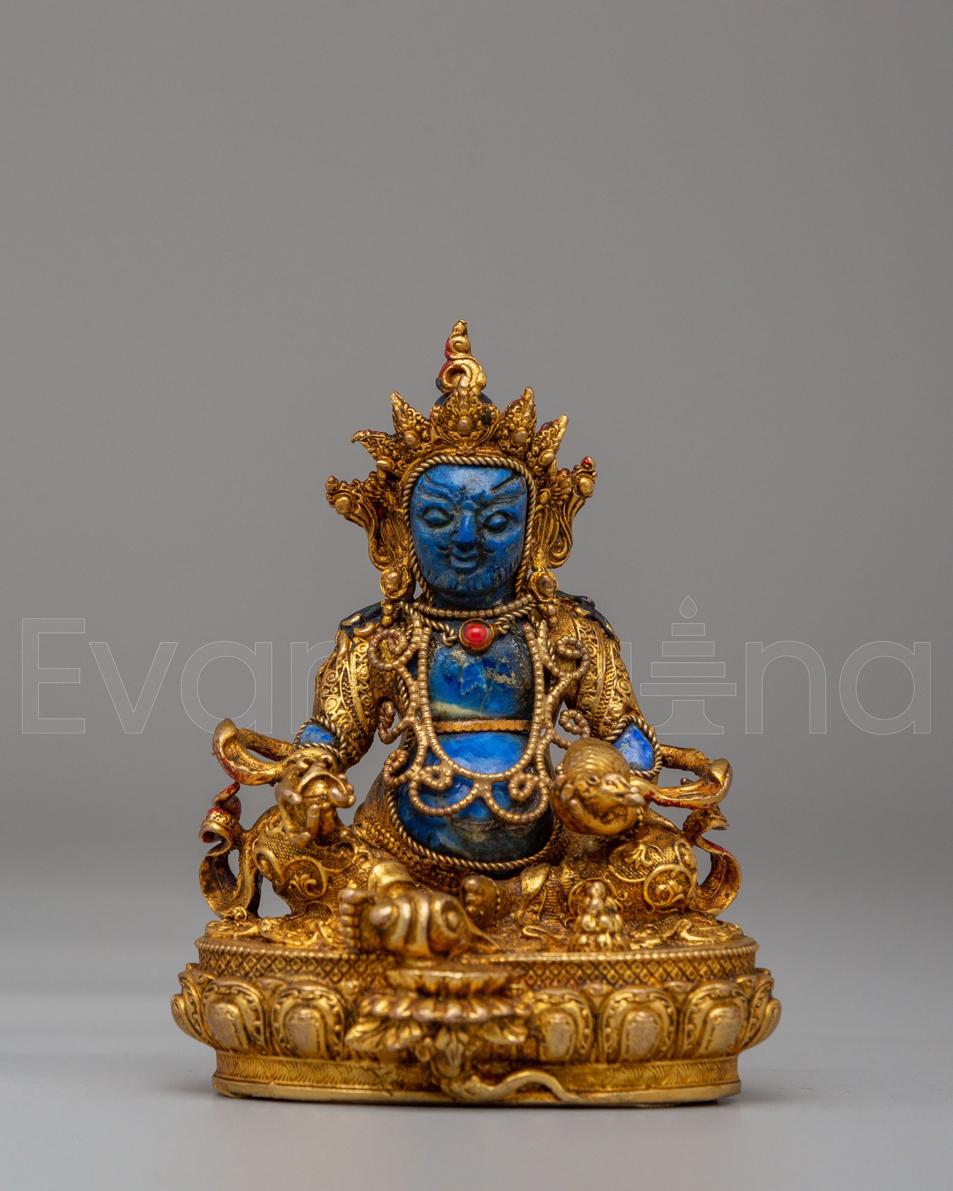 Handmade Dzambhala Wealth Deity Statue