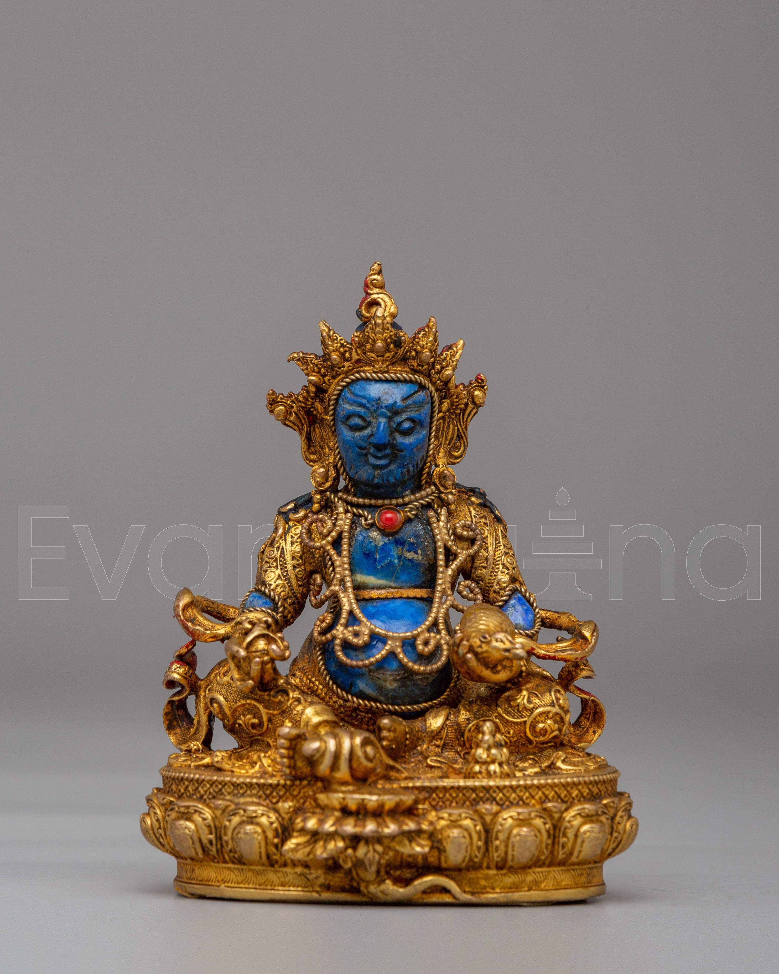 Handmade Dzambhala Wealth Deity Statue
