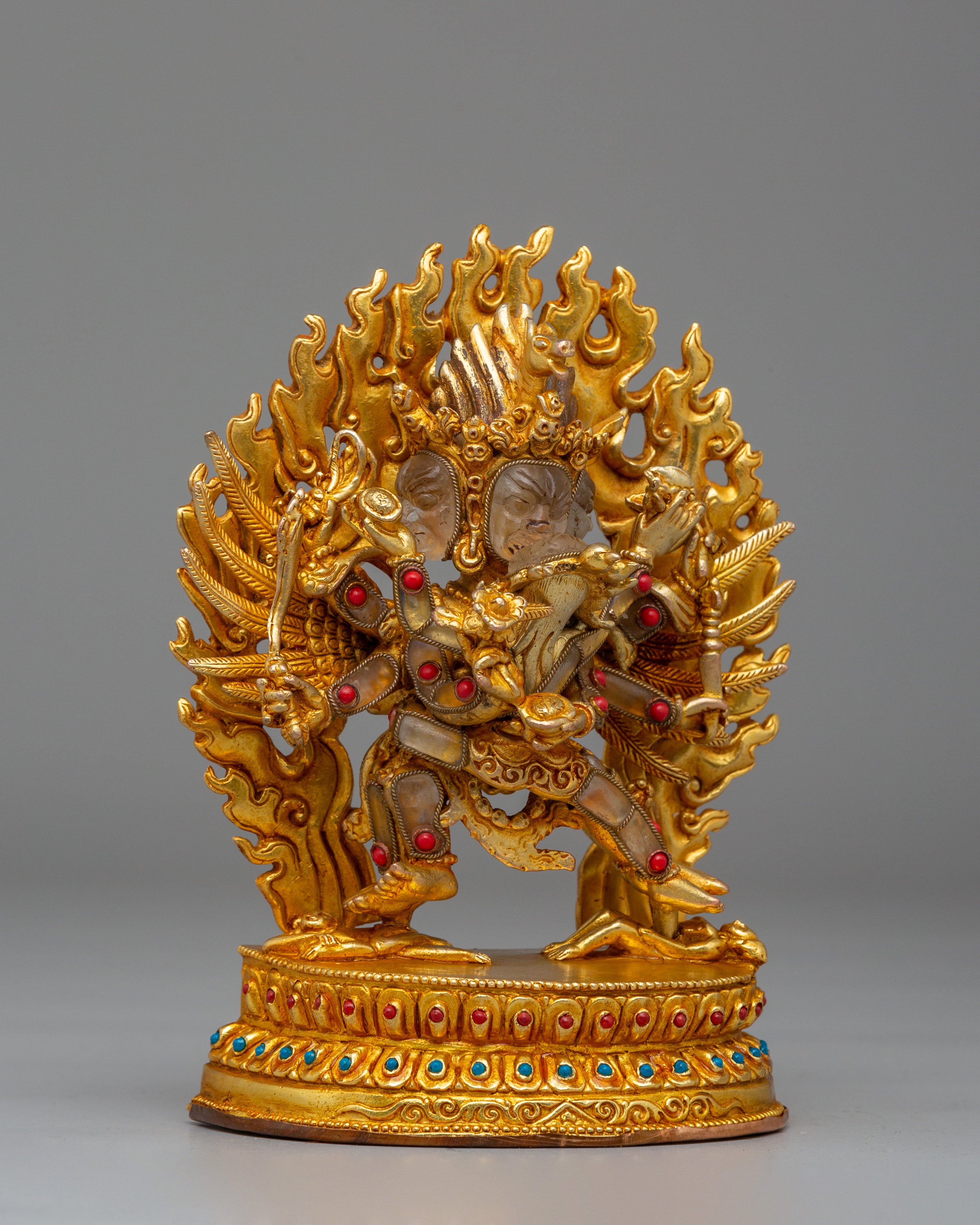 Sacred Hayagriva Protector Deity Statue | Guardian Deity of Wisdom
