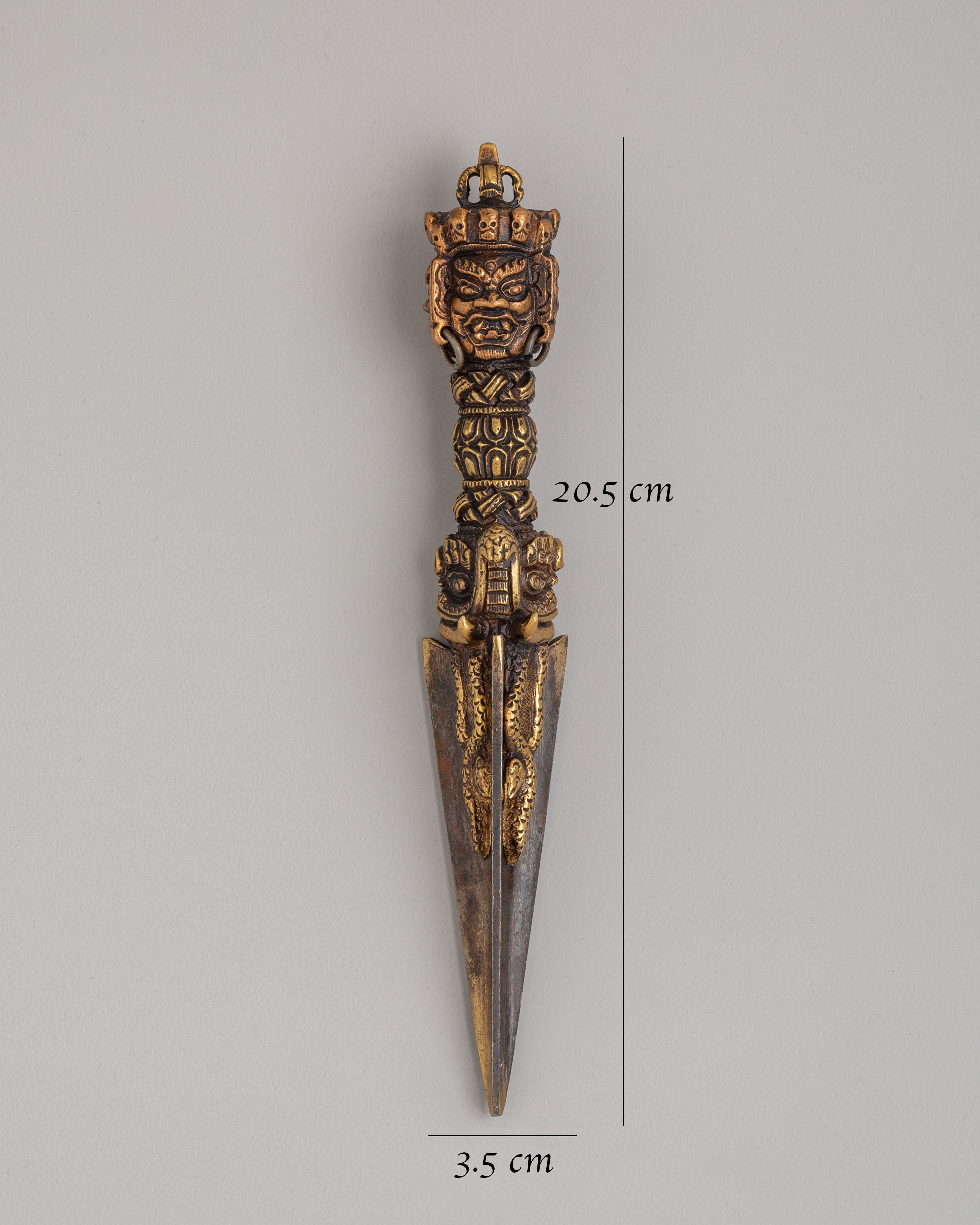 Traditional Altar Ritual Phurba | Vajrayana Buddhist Sacred Dagger