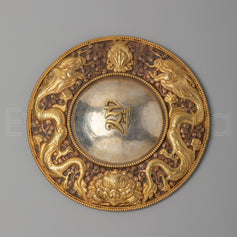 Mantra Carved Mirror