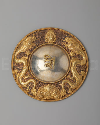 Mantra Carved Mirror