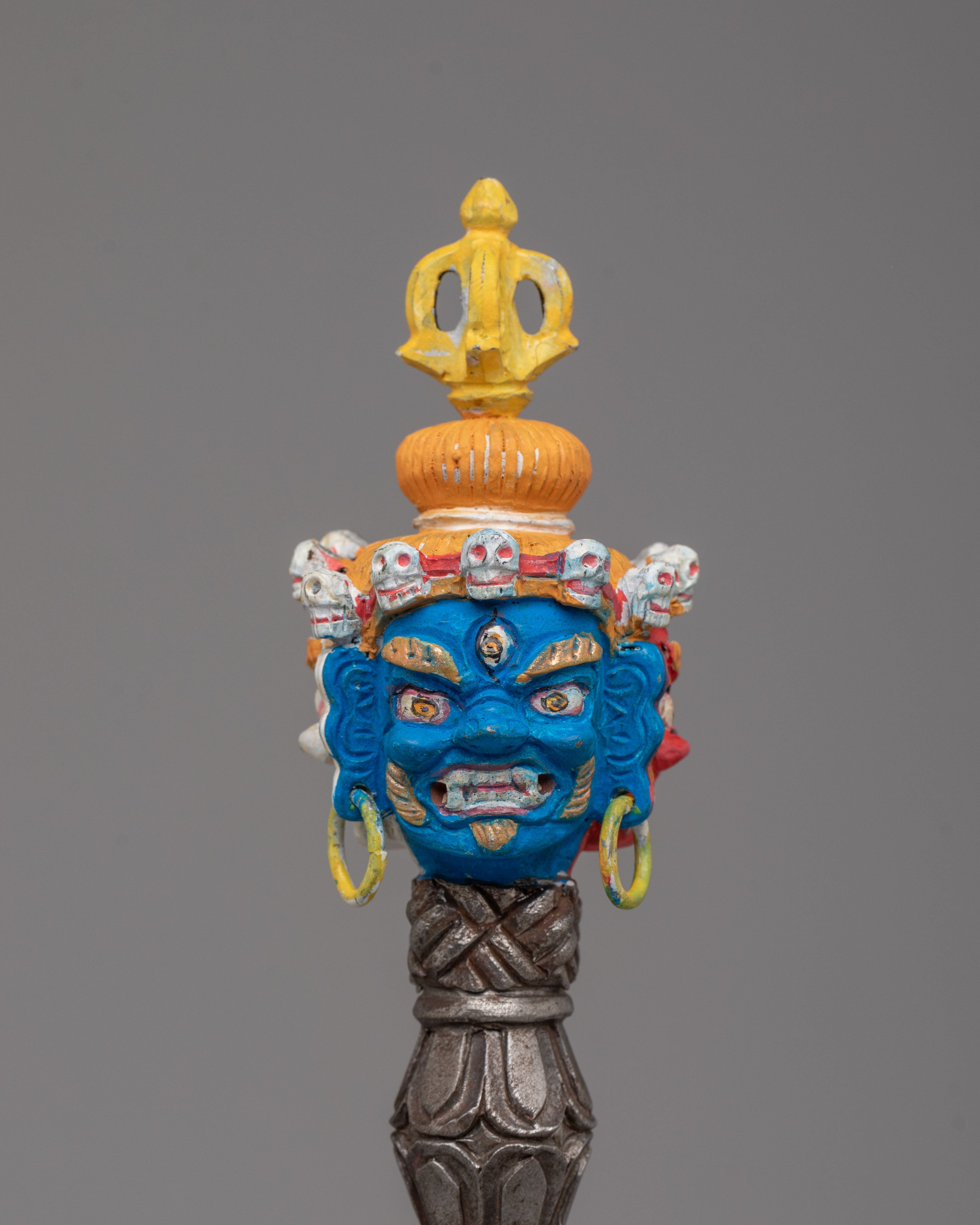 Sacred Phurba for Ritual | Tibetan Dagger for Spiritual Protection