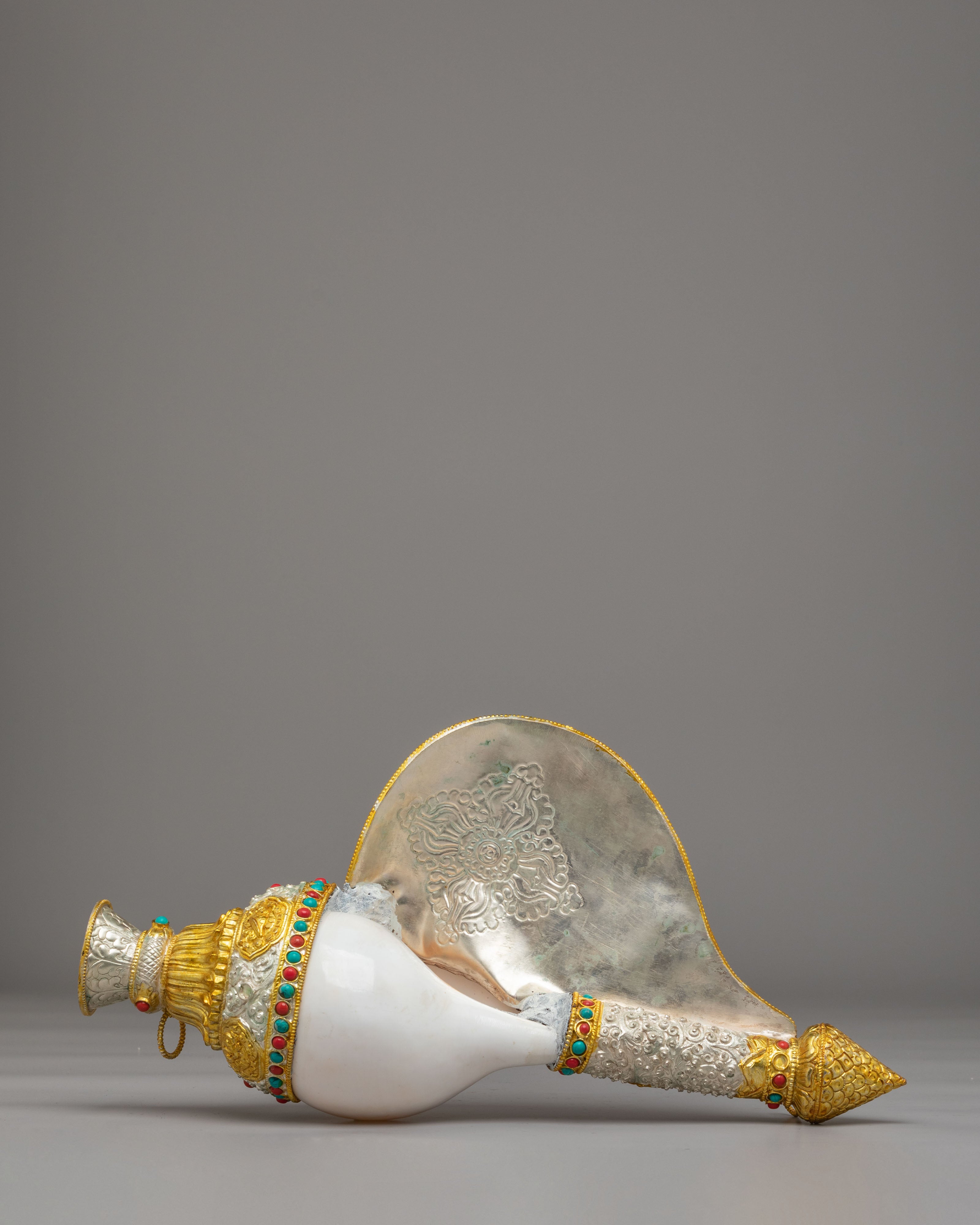 Handmade Conch for Ritual | Conch Shell for Puja