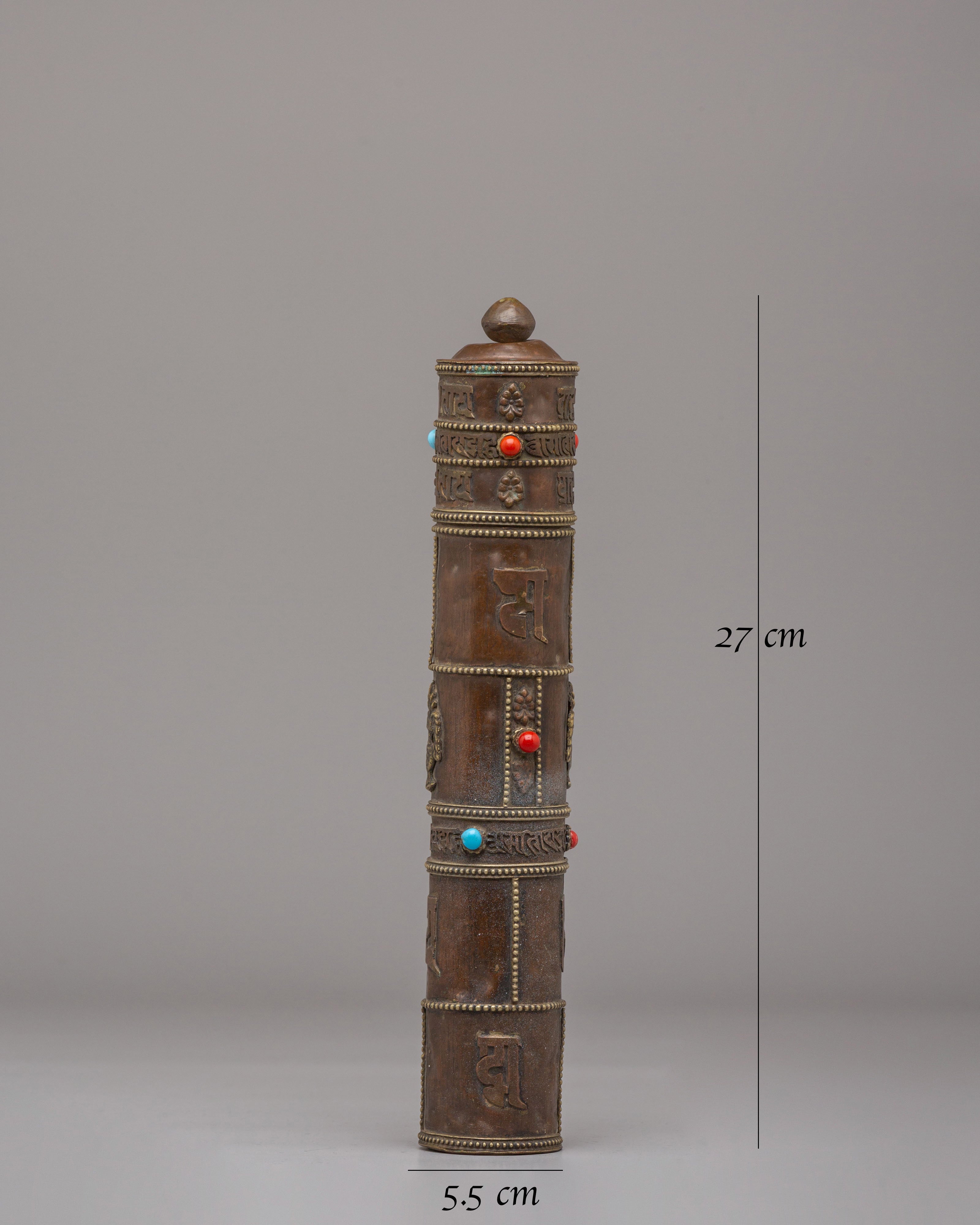 Vajrayana Ritual Incense Holder | Tibetan Buddhist Copper Burner
