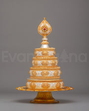 Sacred Buddhist Mandala Offering Set