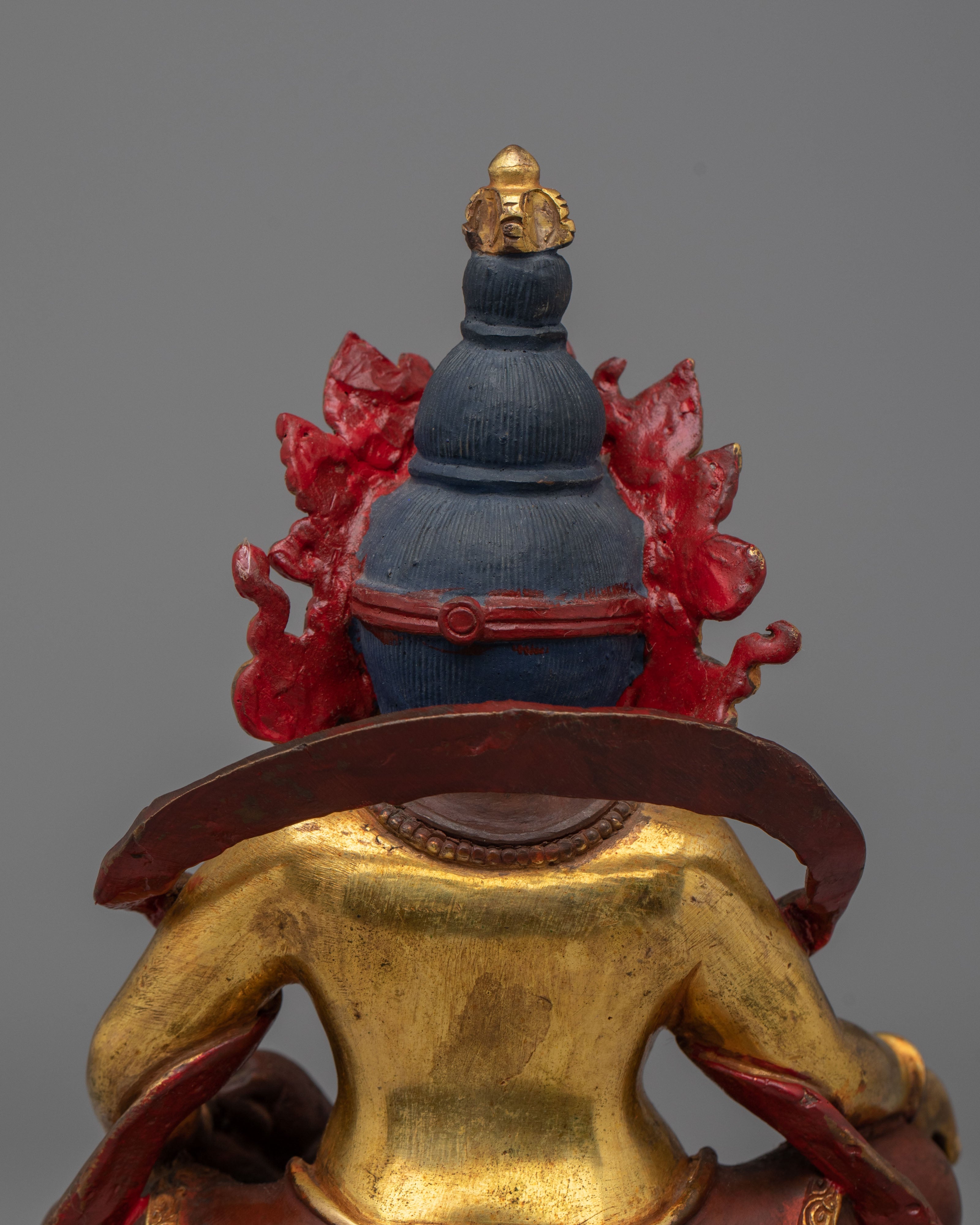 Traditional Sacred Dzambhala Statue | Tibetan Wealth Deity