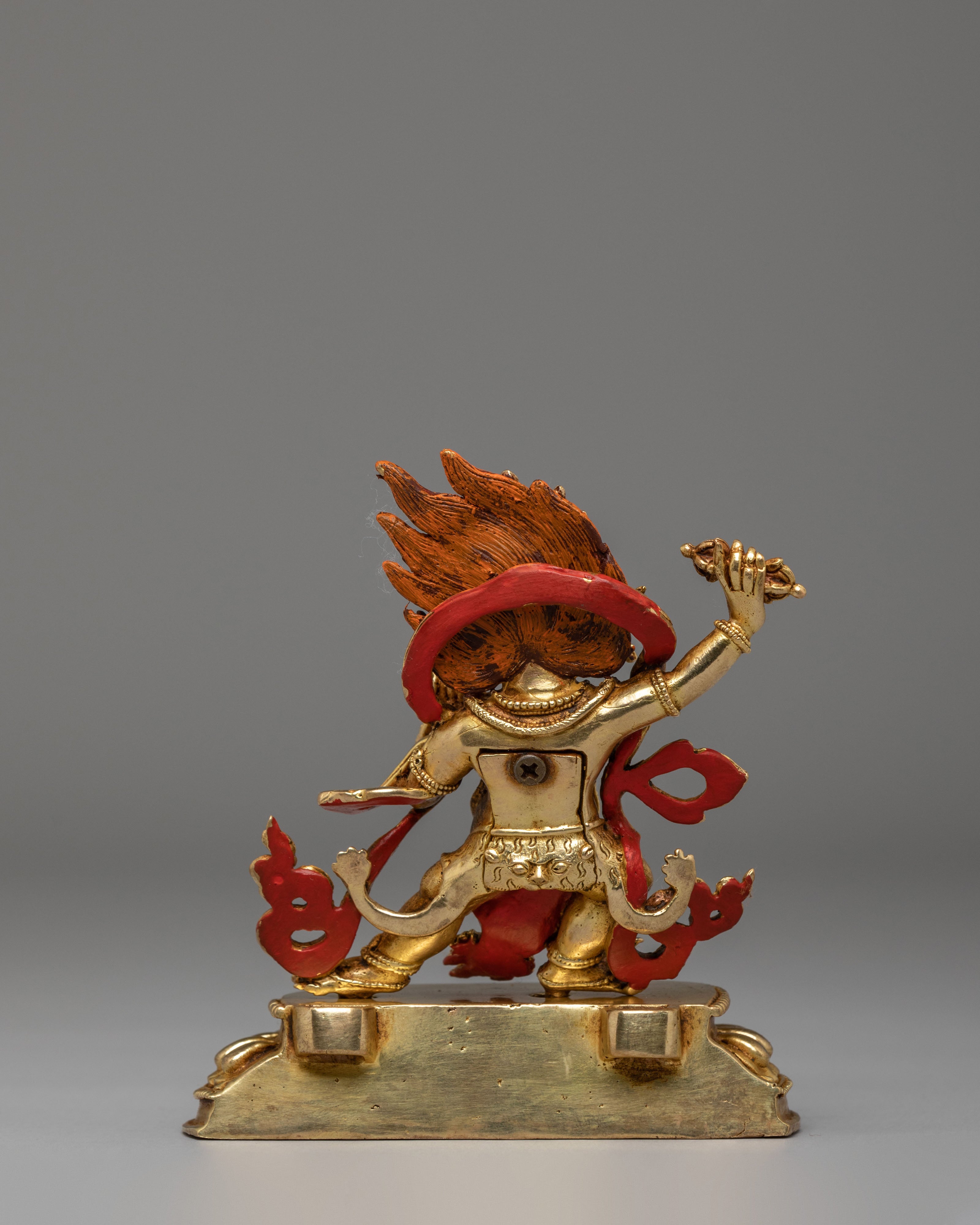 Machine Made Vajrapani Figurine | Buddhist Decor for Meditation Space