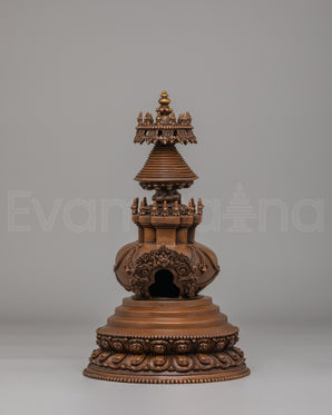 Handcrafted Altar Kadampa Stupa