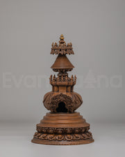 Handcrafted Altar Kadampa Stupa