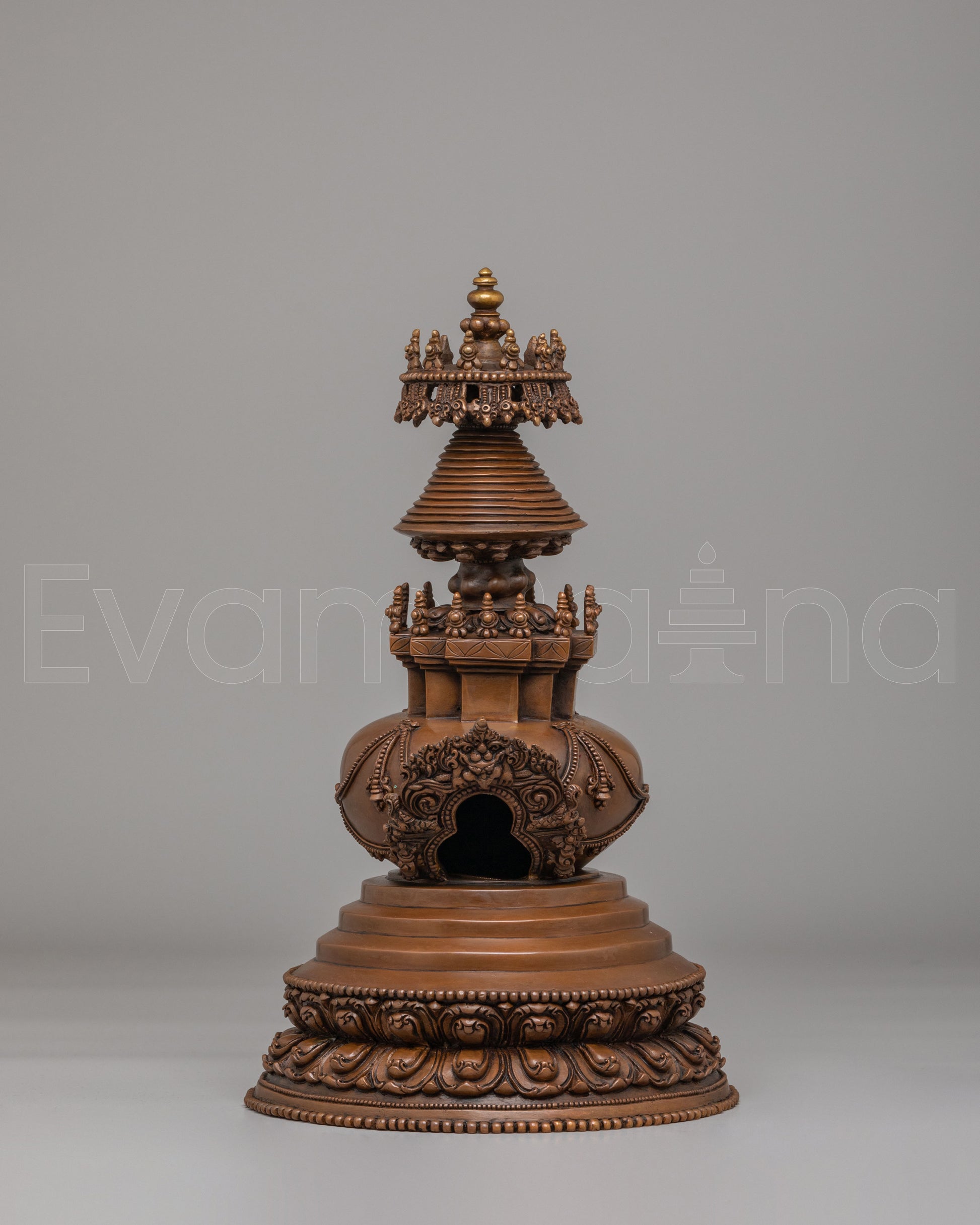 Handcrafted Altar Kadampa Stupa