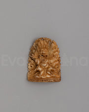 Tibetan Mahakala Bone Sculpture