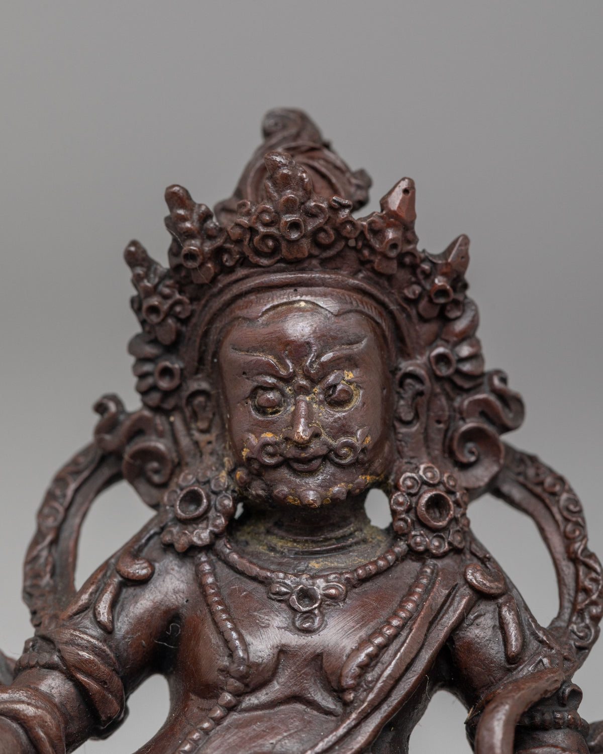 Machine Made Dzambhala Figure | Sacred Symbol of Prosperity