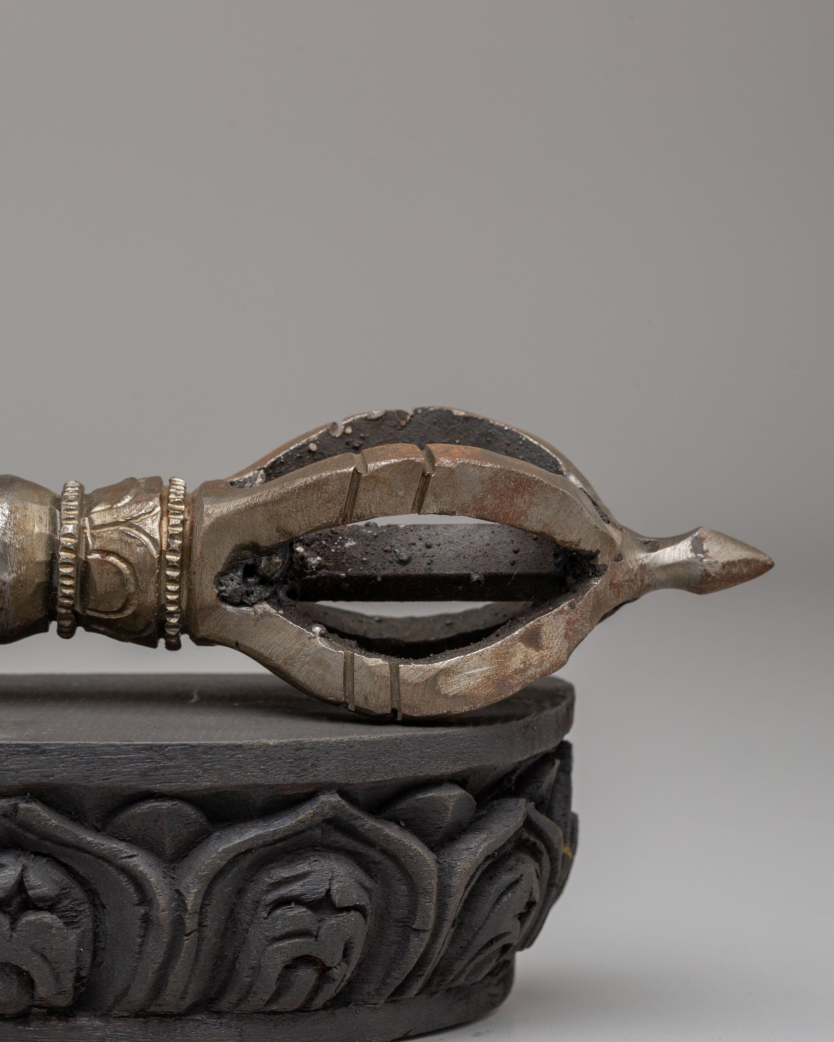 Handcrafted Sacred Ritual Vajra | Tibetan Dorje for Altar Meditation