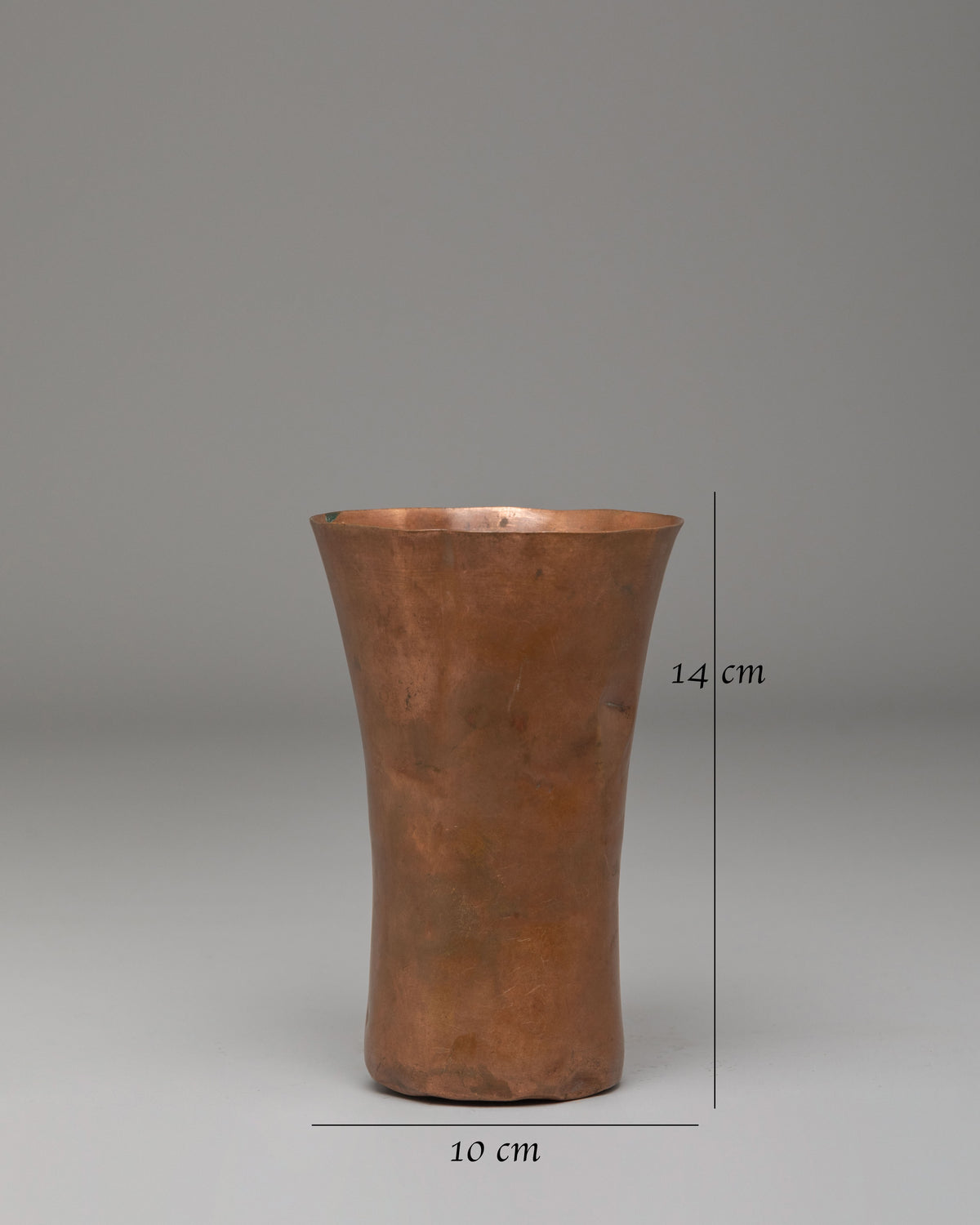 Handmade Offering Glass |Traditional Antique Copper Glass