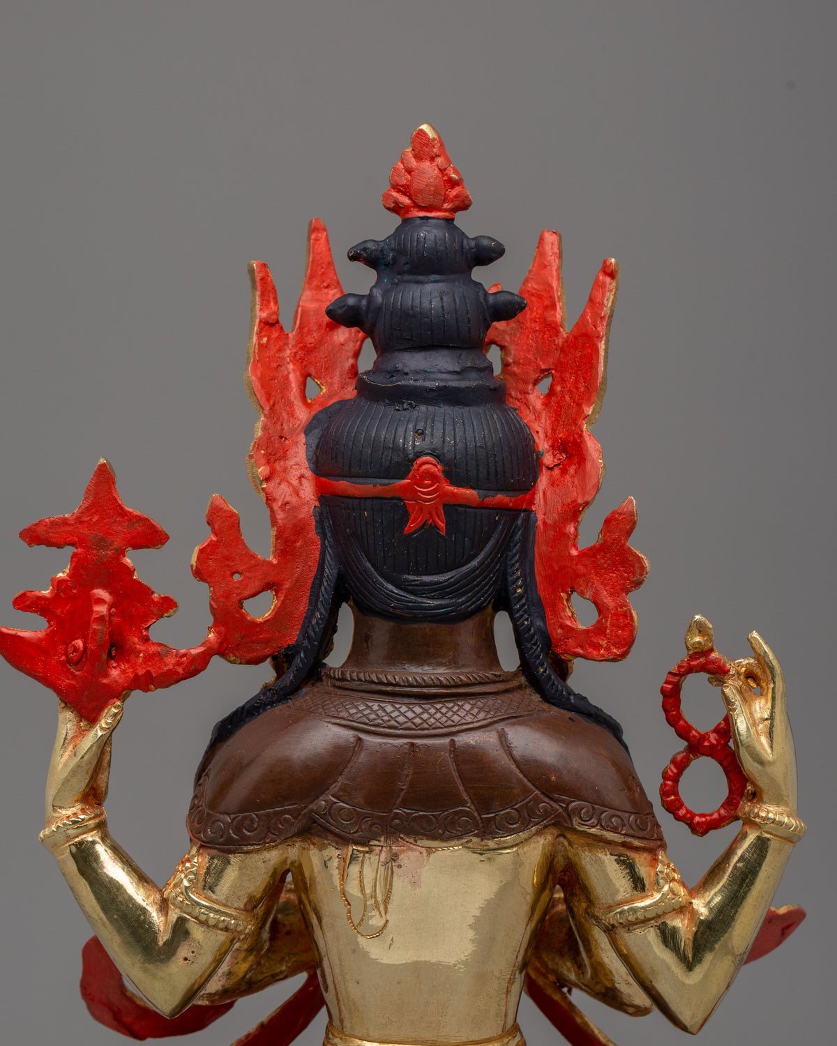 Sacred Avalokiteshvara Bodhisattva Statue | Handcrafted Tibetan Art