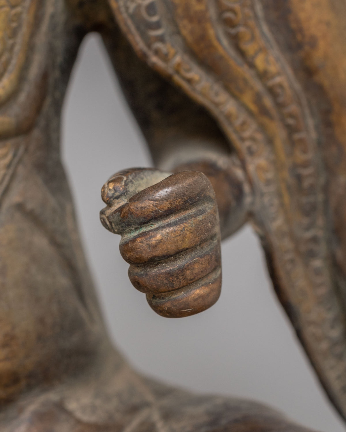 Sacred Nyoirin Kannon Statue | Buddhist Deity Figurine for Spiritual Decor