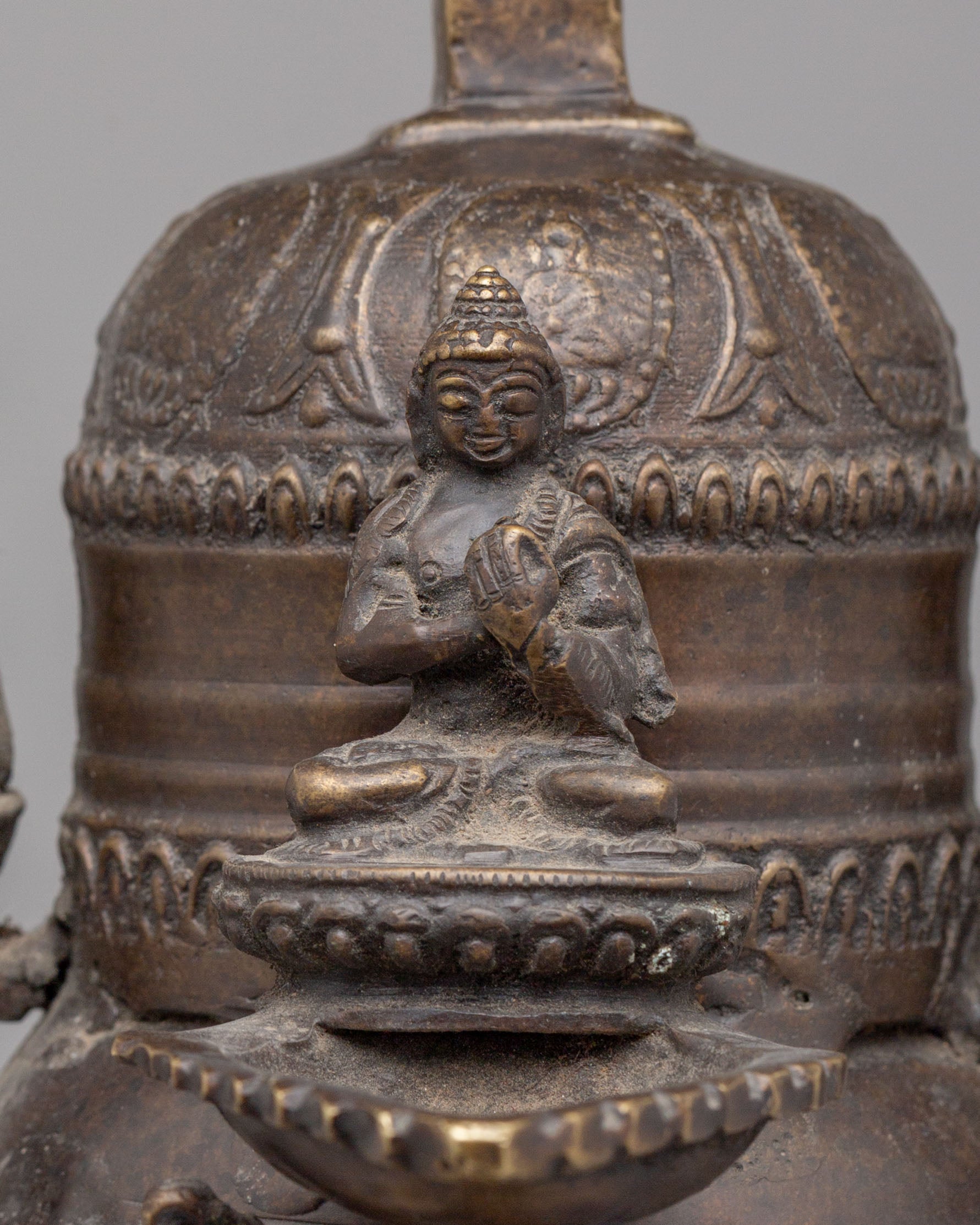 Buddhist Altar Oil Lamp | Spiritual Home Decor