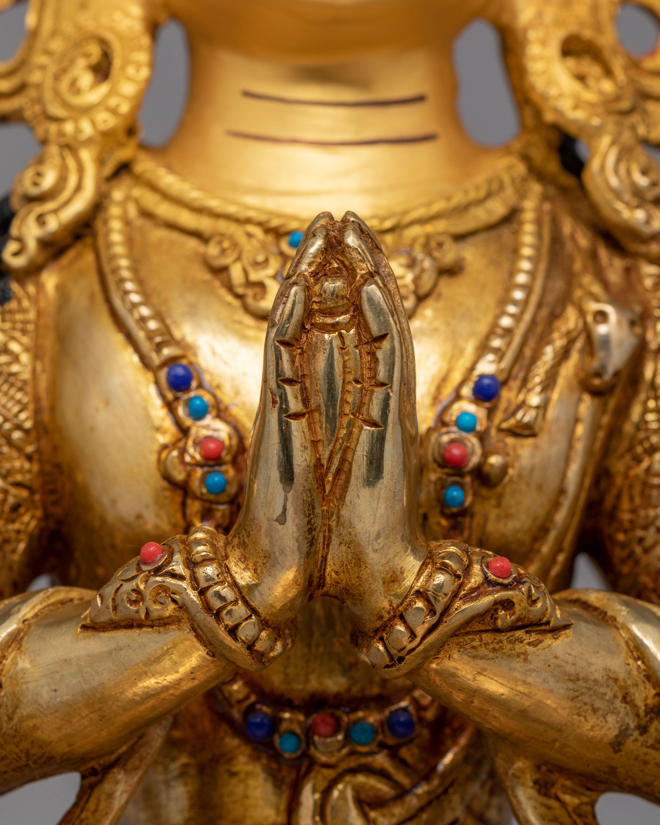 Handcrafted Avalokiteshvara Sculpture | Bodhisattva of Compassion