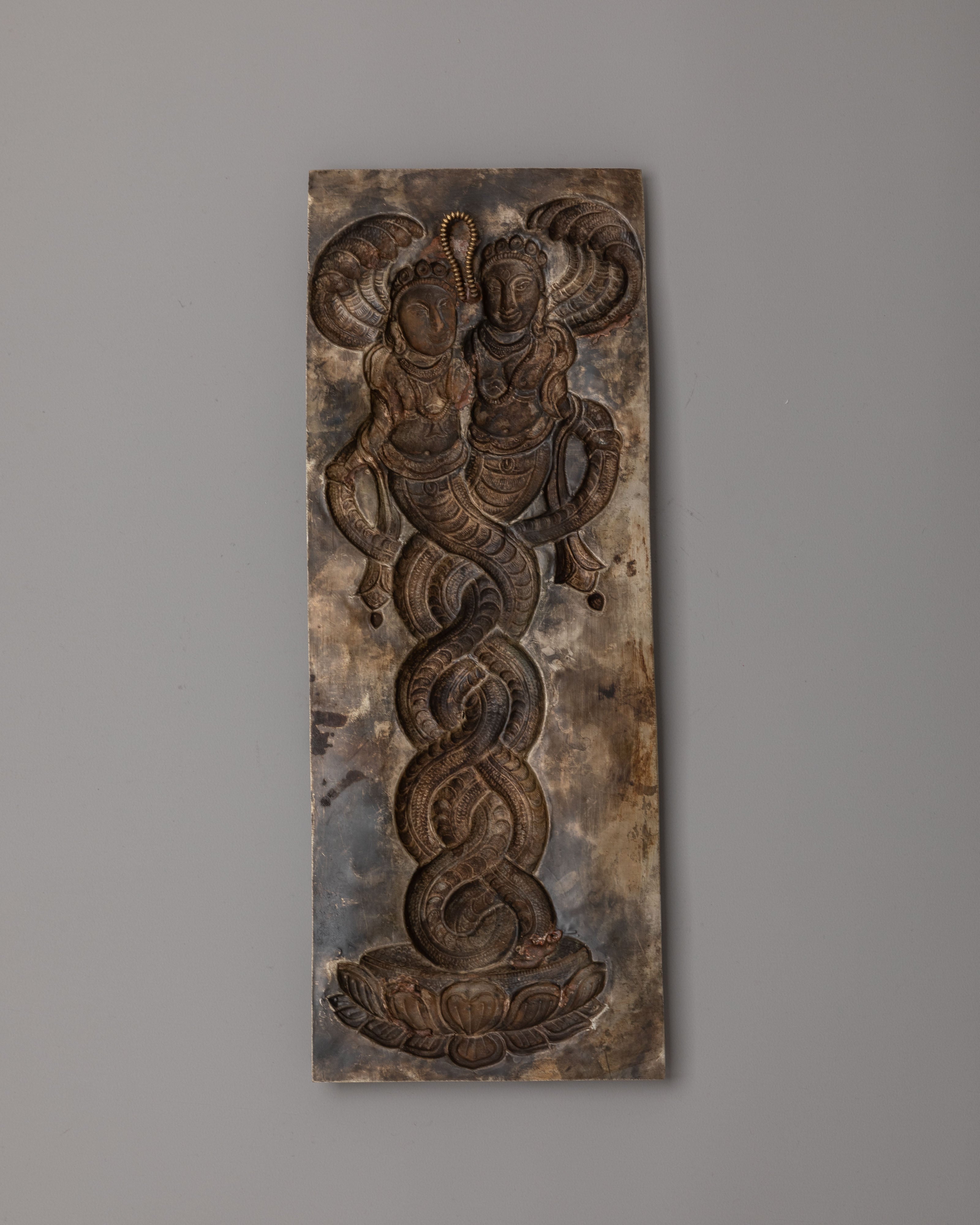 Handcrafted Naga Wall Hanging | Serpent Wall Hanging