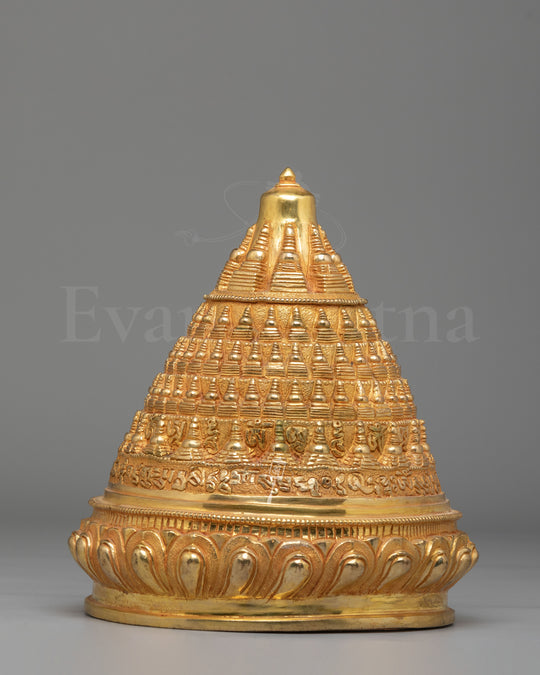 Himalayan Buddhist Altar Stupa | Spiritual Home Decor