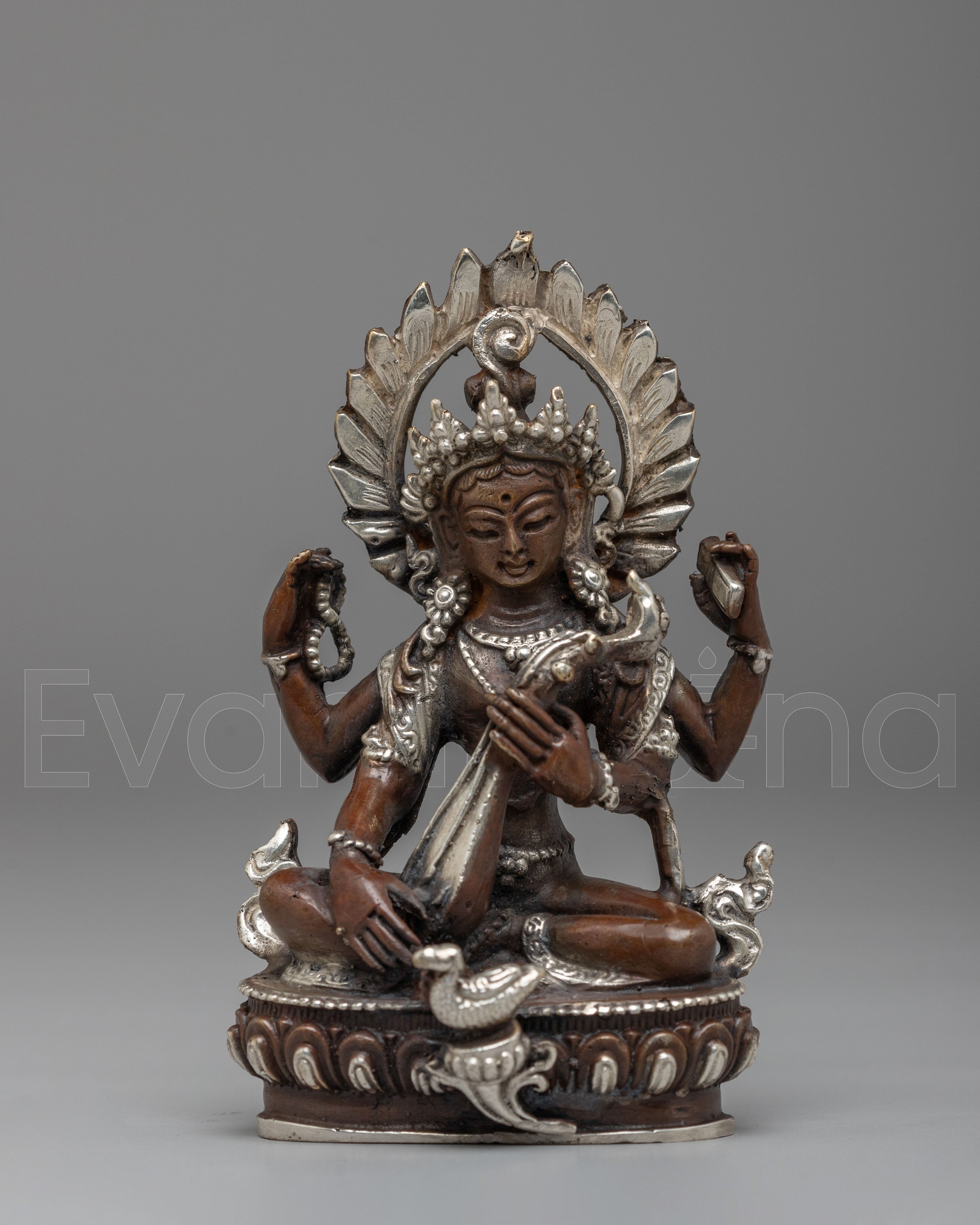 Handmade Saraswati Statue | Goddess of Knowledge
