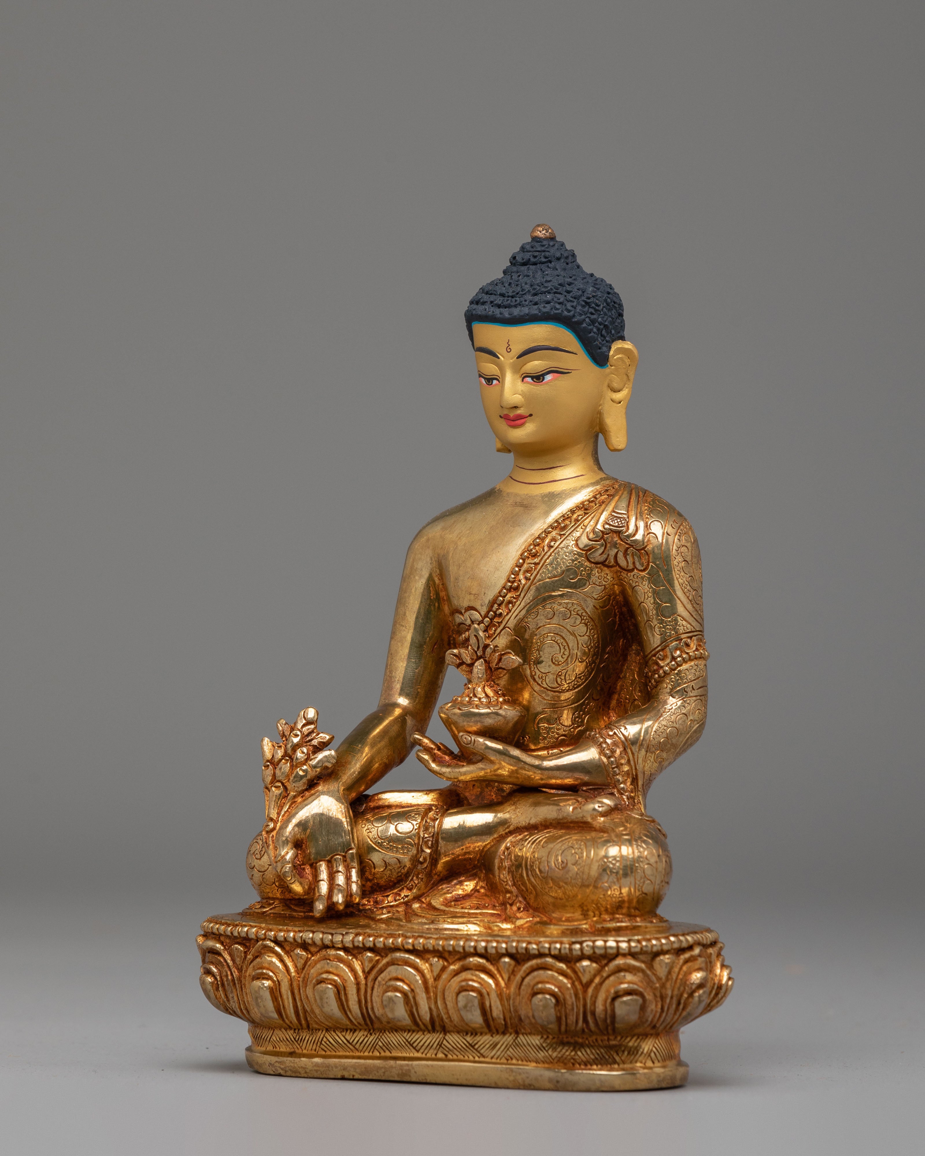 Himalayan Medicine Buddha Sculpture | Symbol of Healing and Peace