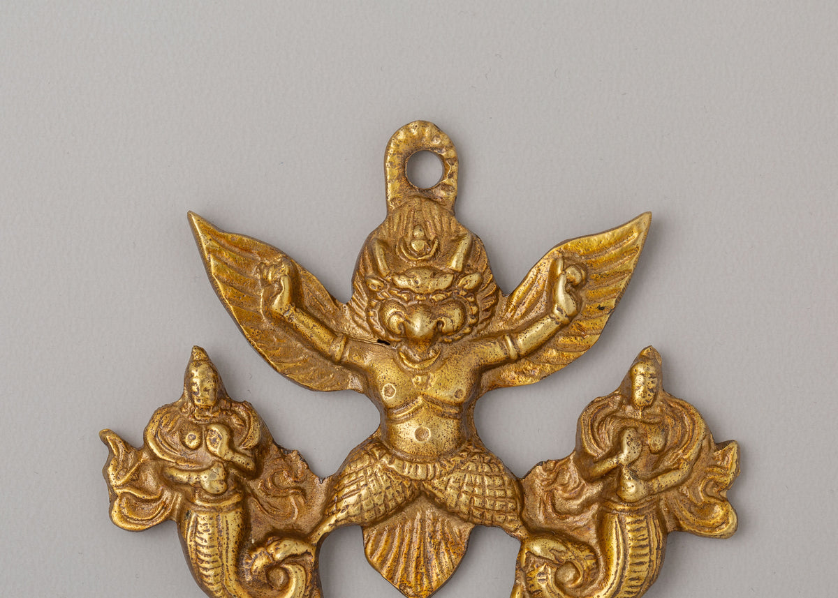 Garuda Mythical Bird Wall Hanging | Handcrafted Himalayan Spiritual Decor