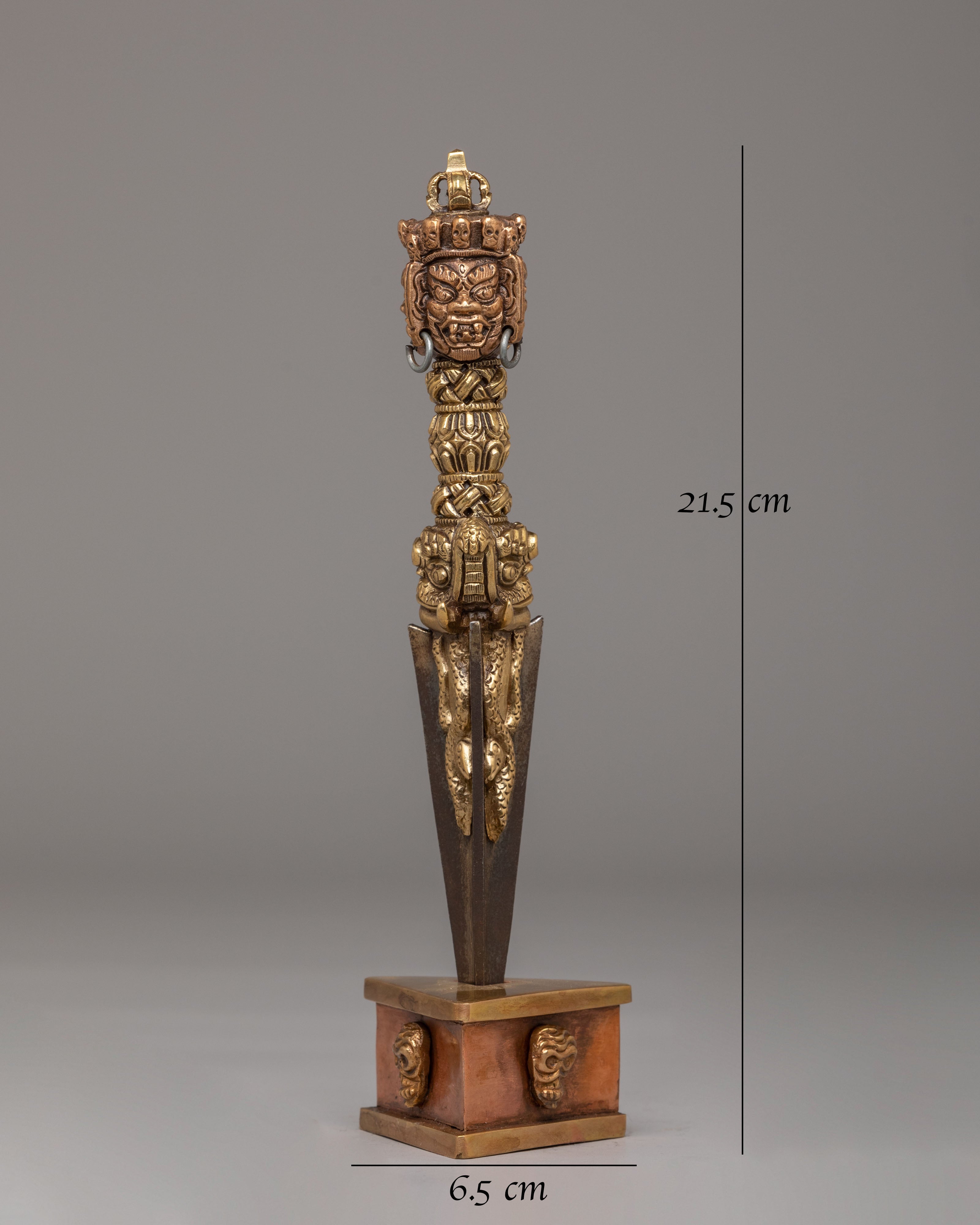 Sacred Tantric Phurba Ritual Knife | A Symbol of Power and Protection
