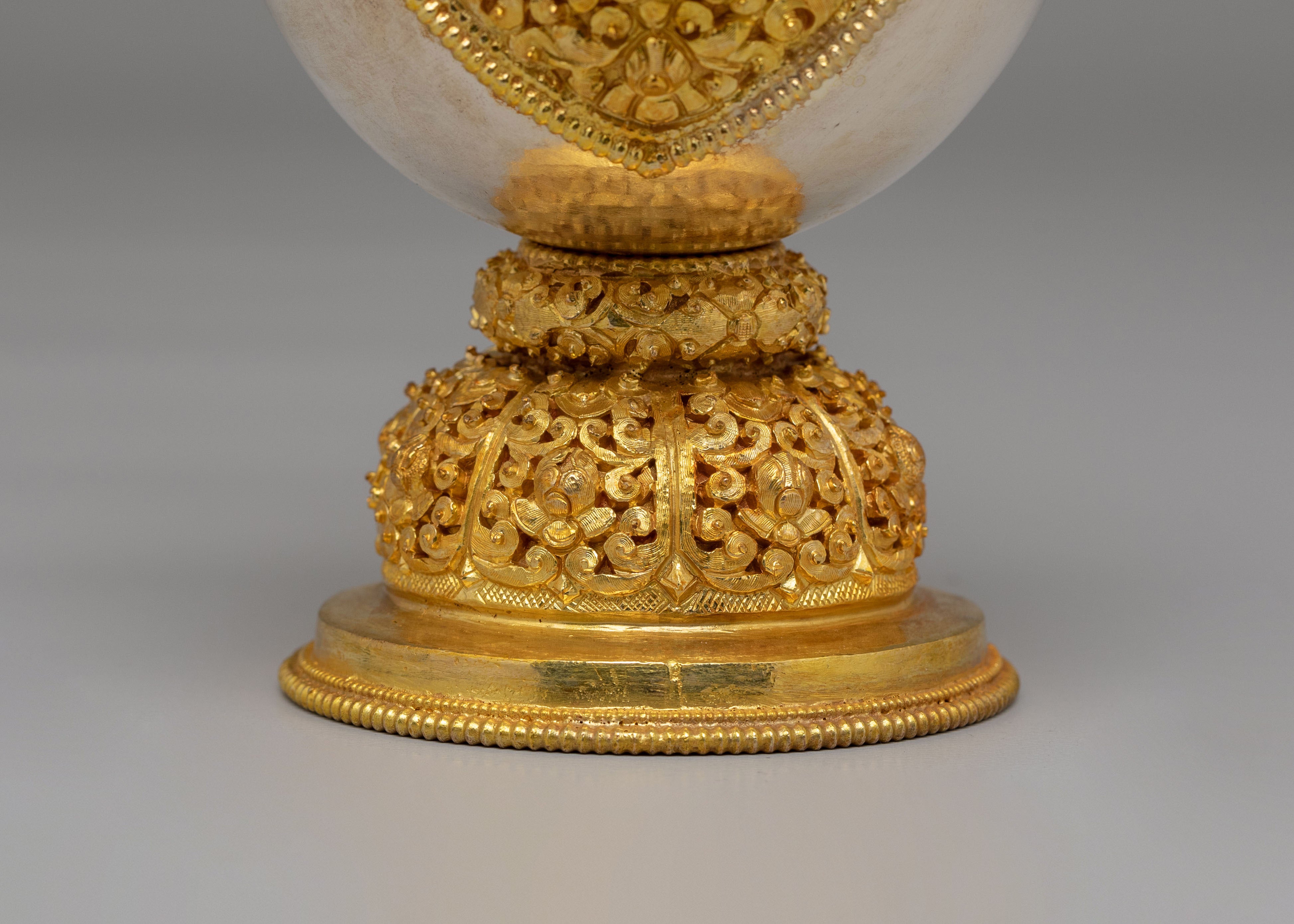 Handcrafted Ritual Bhumba Set | Spiritual Offering Vessels for Sacred Ceremonies