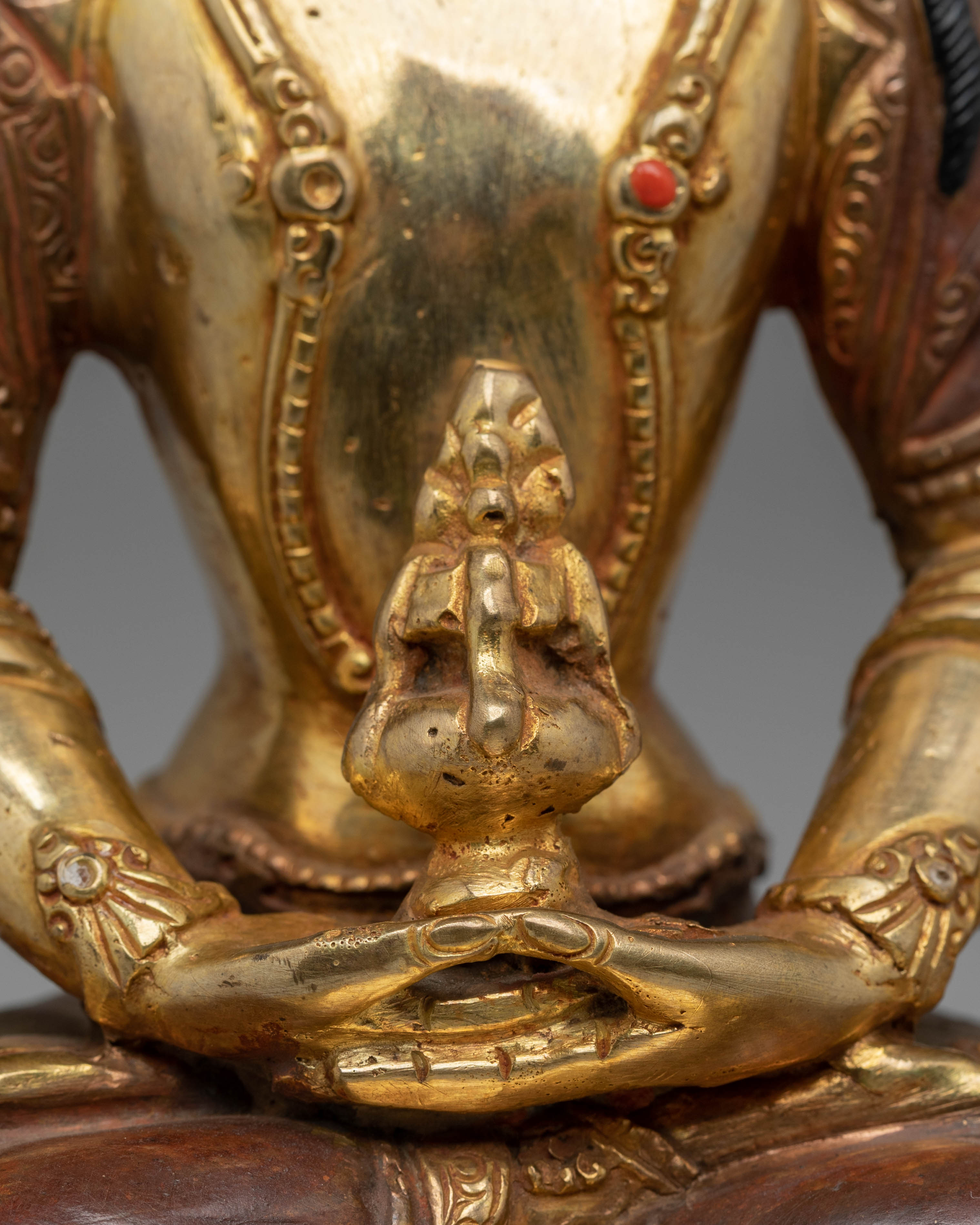 Tibetan Sculpture of Amitayus | Buddha of Infinite Life and Longevity