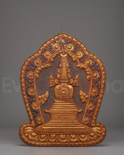 Buddhist Stupa Wall Hanging