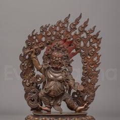 Sacred Himalayan Vajrapani Meditation Statue 