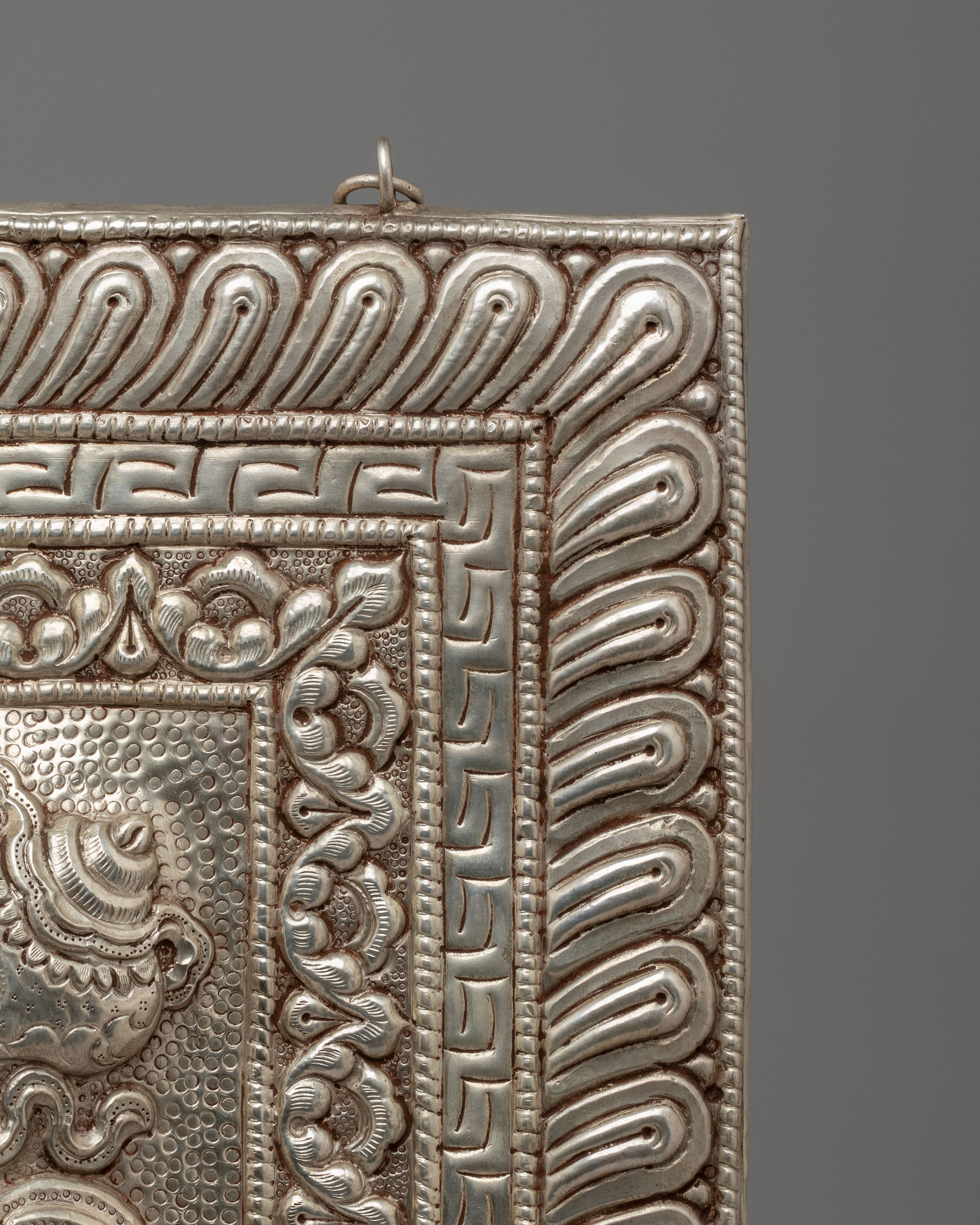 Astamangala Wall Hanging | Eight Auspicious Symbols Tibetan Art