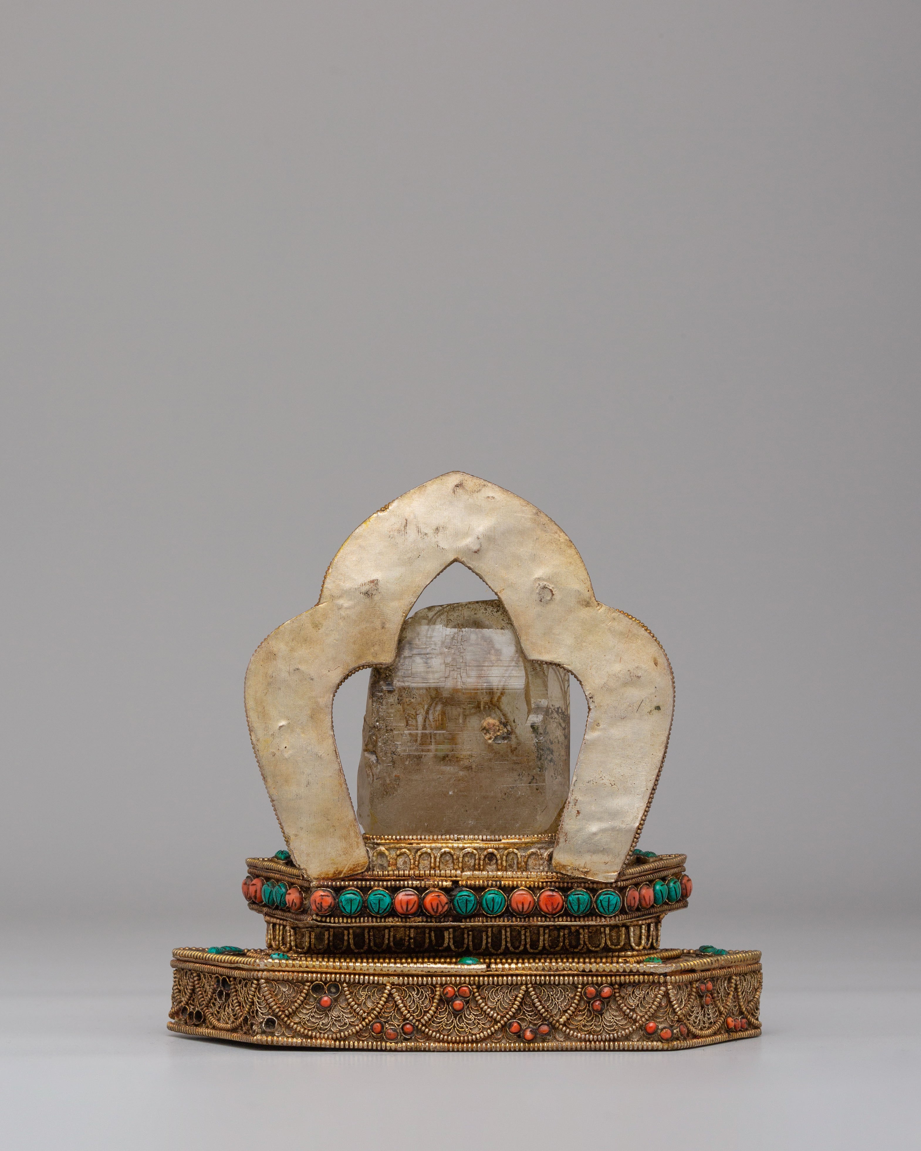 White Tara on Throne Statue | A Divine Symbol of Compassion and Protection