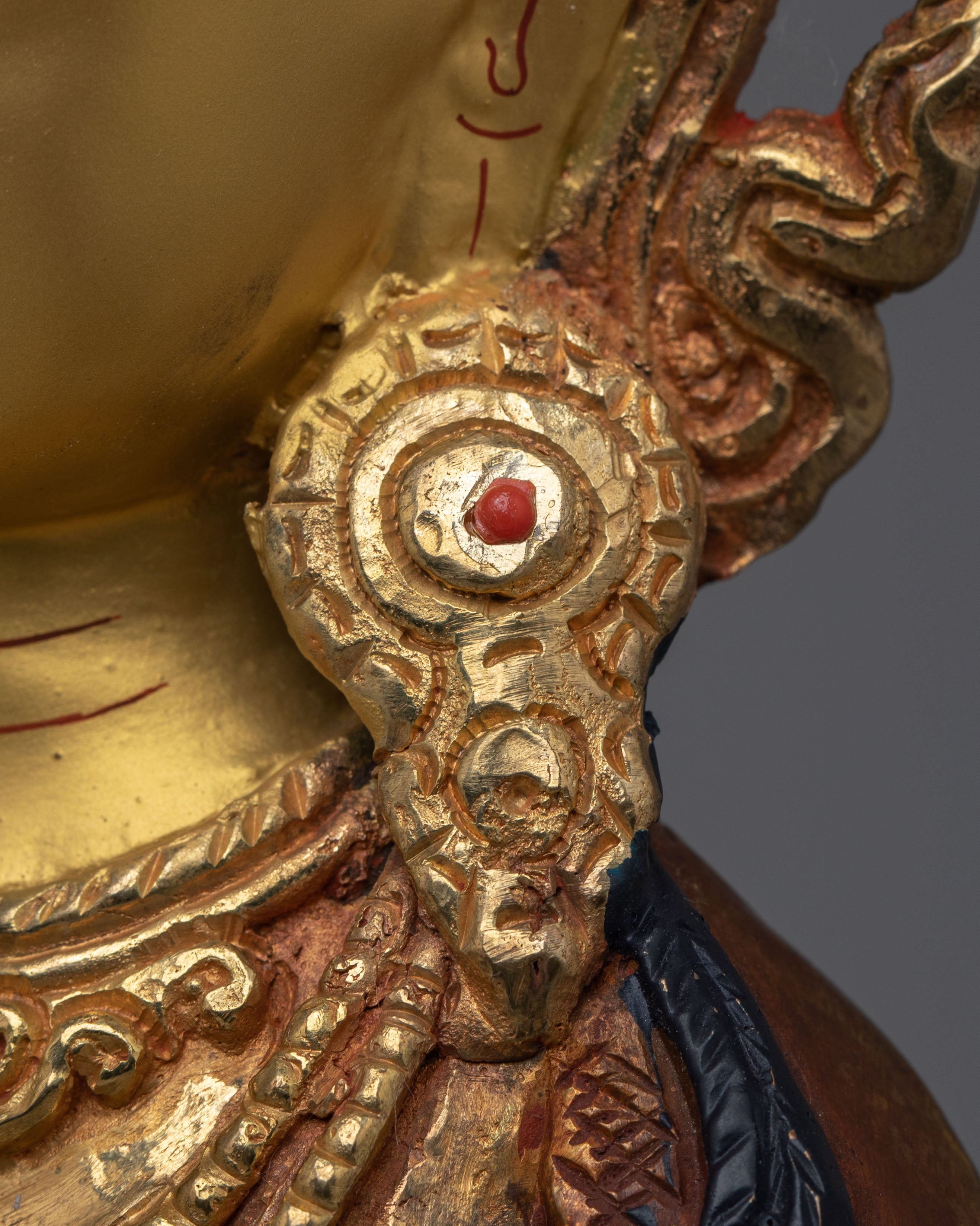 Sacred Vajrasattva Buddha Purification Statue | Tibetan Buddhist Artwork