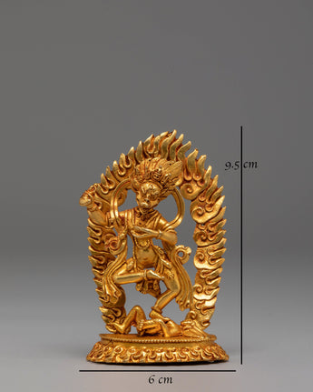 Lion Face Dakini Simhamukha Statue 