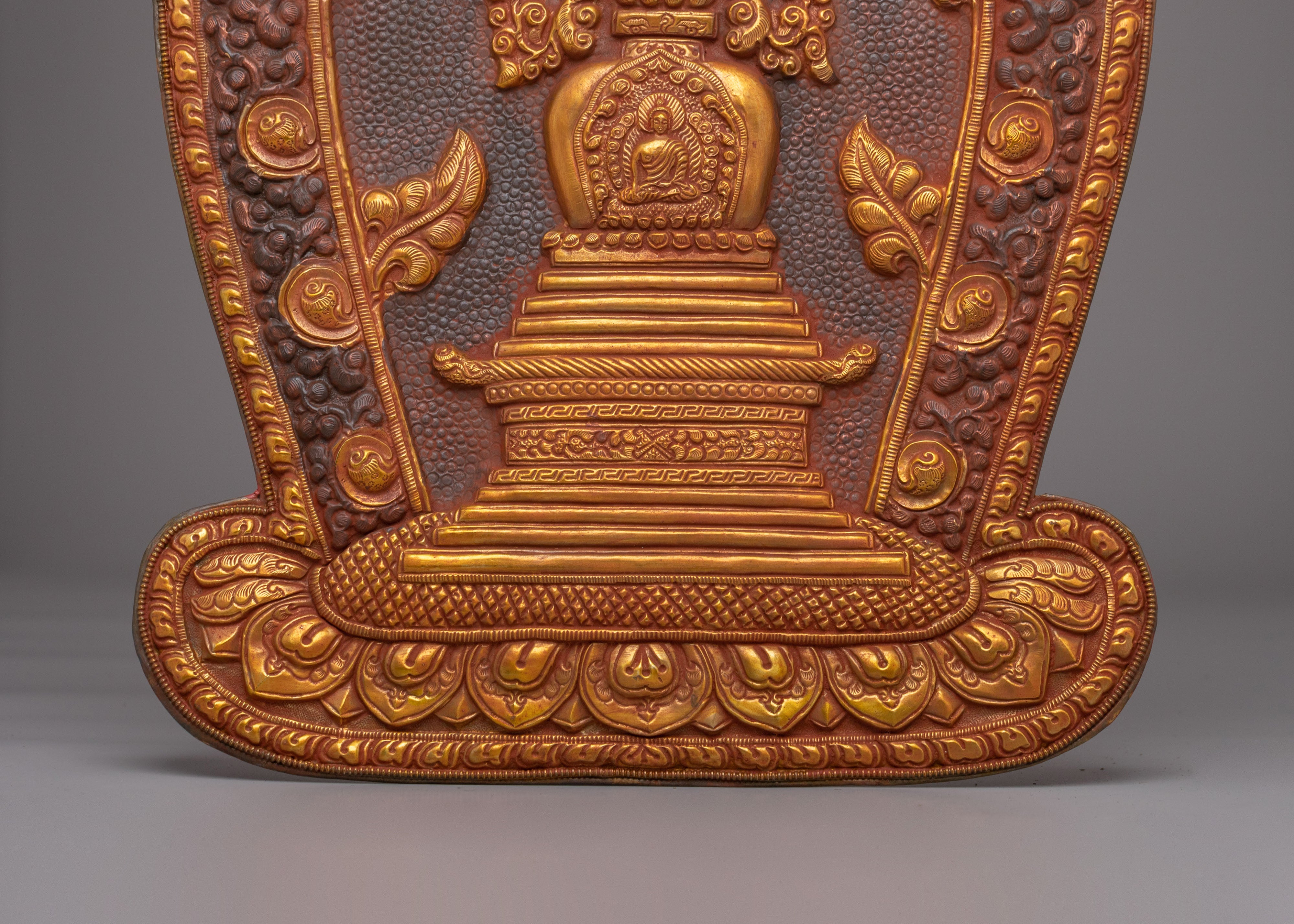 Handmade Stupa Wall Hanging | Tibetan Buddhist Decor
