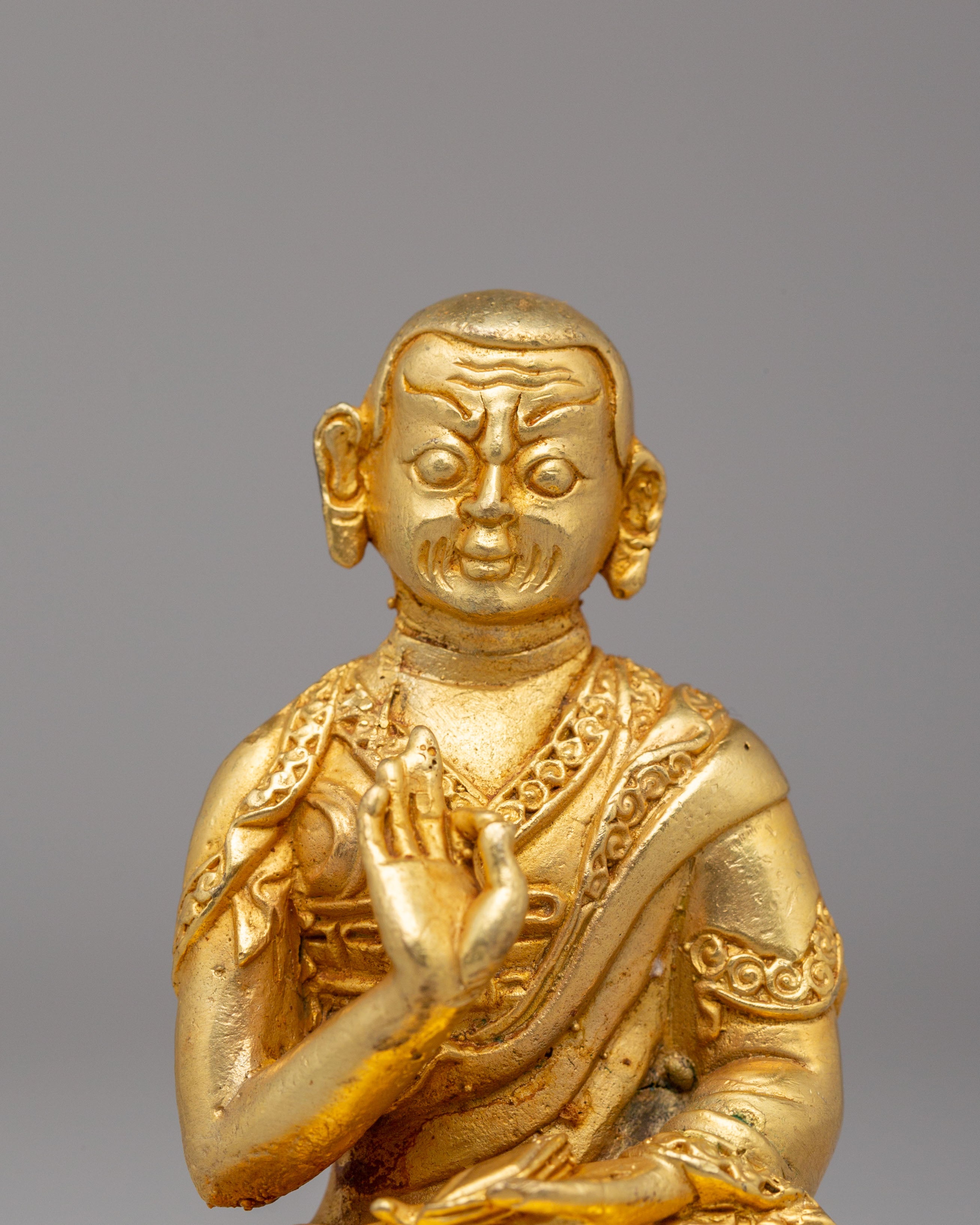 Spiritual Gyaltsab Je Statue | Sacred Buddhist Decor