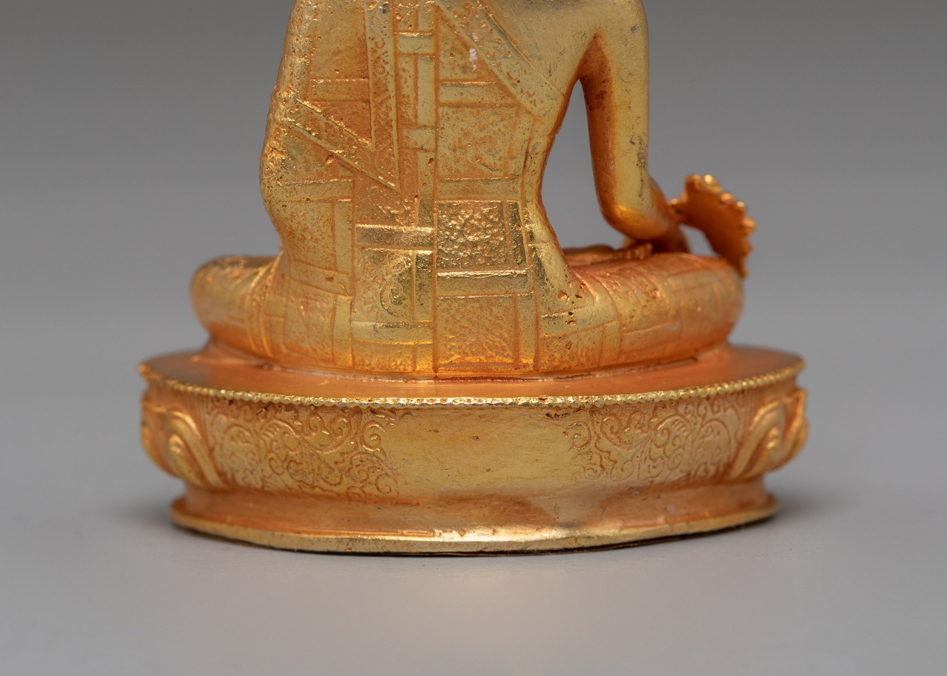 Ceremonial Medicine Buddha Sculpture | Healing Buddha Statue
