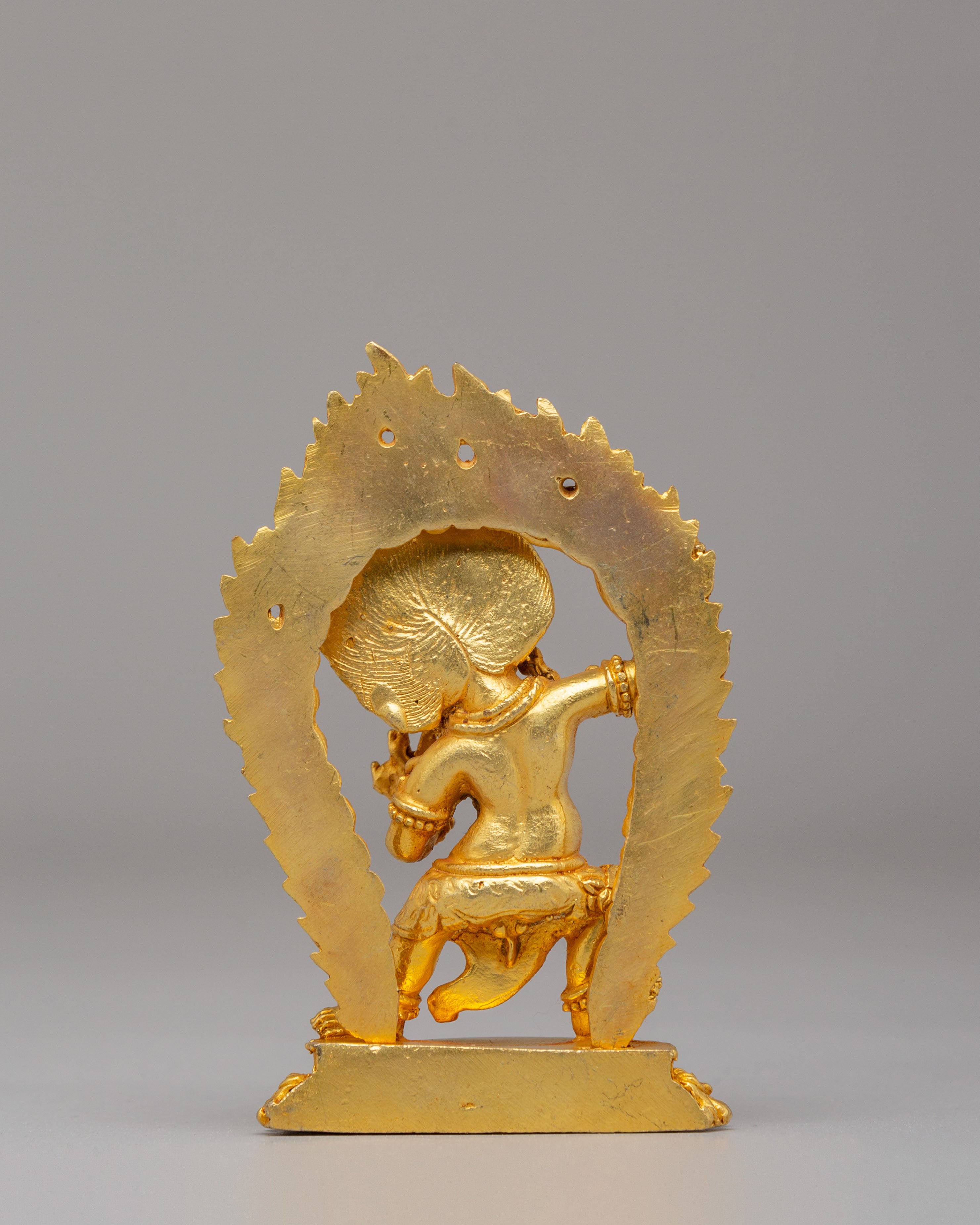 Traditional Vajrapani Altar Statue | Buddhist Protector Deity