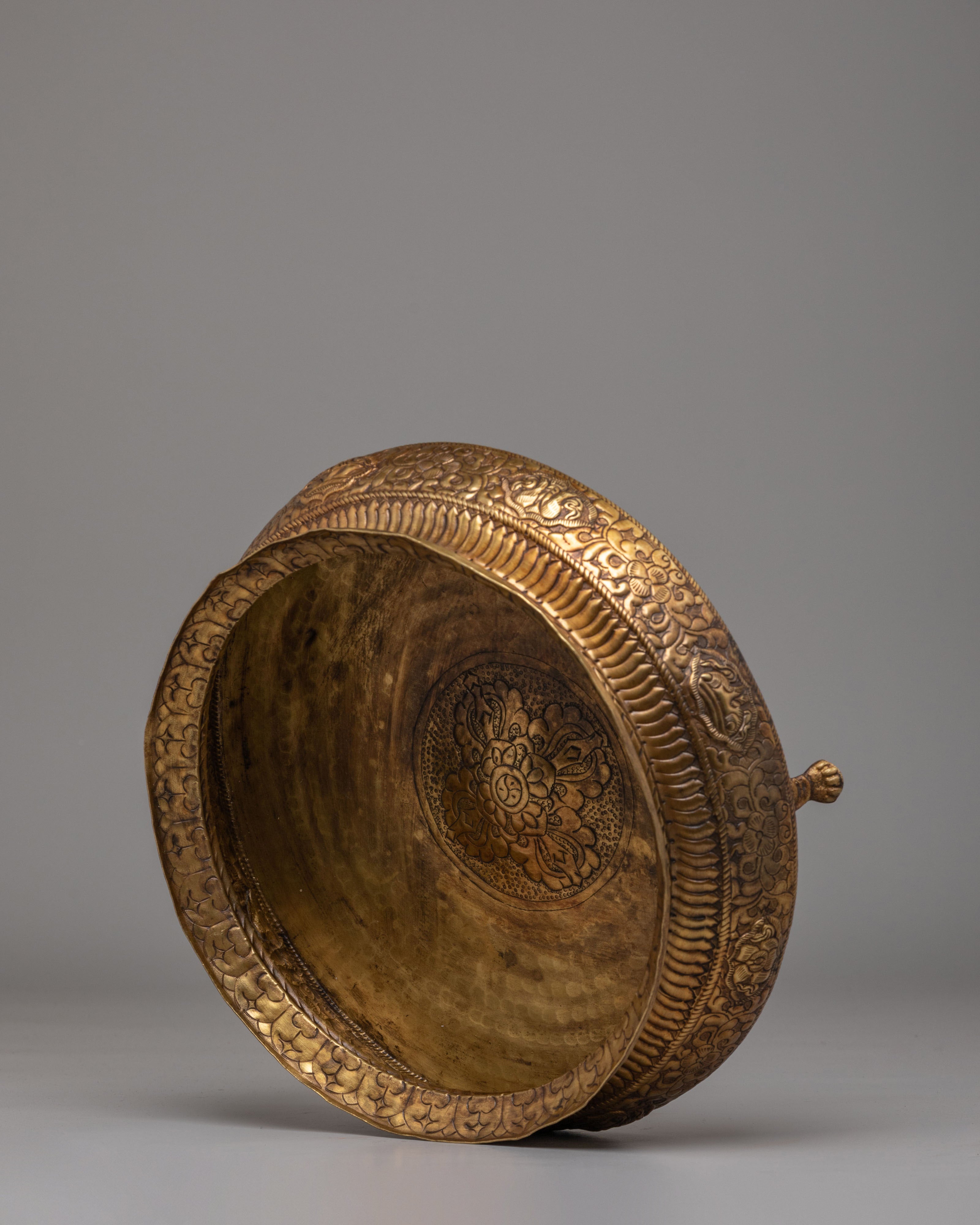 Himalayan Khadkulo Offering Plate | Sacred Ritual Plate