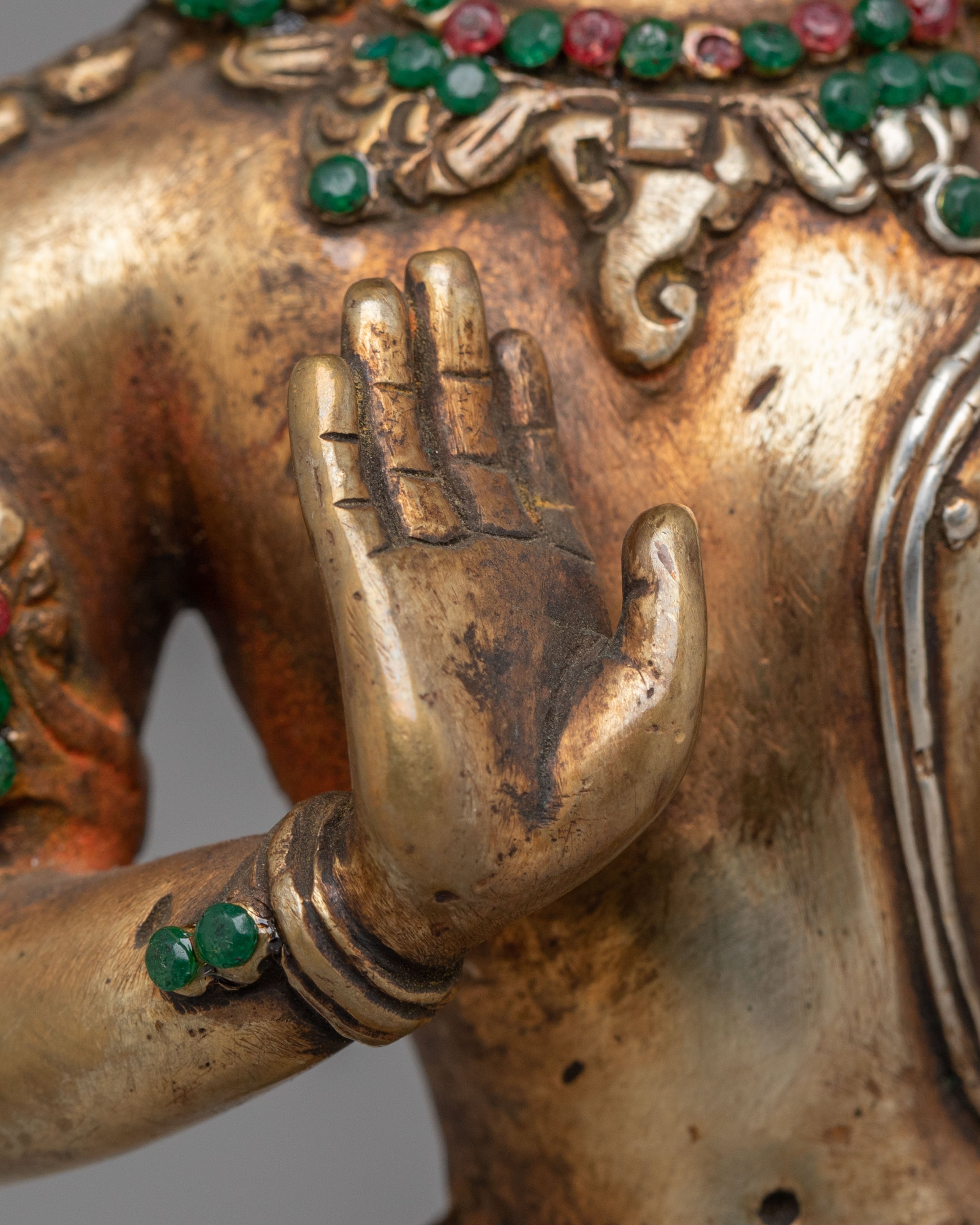 15 Years Old Standing Lokeshwor Statue | Spiritual Home Decor