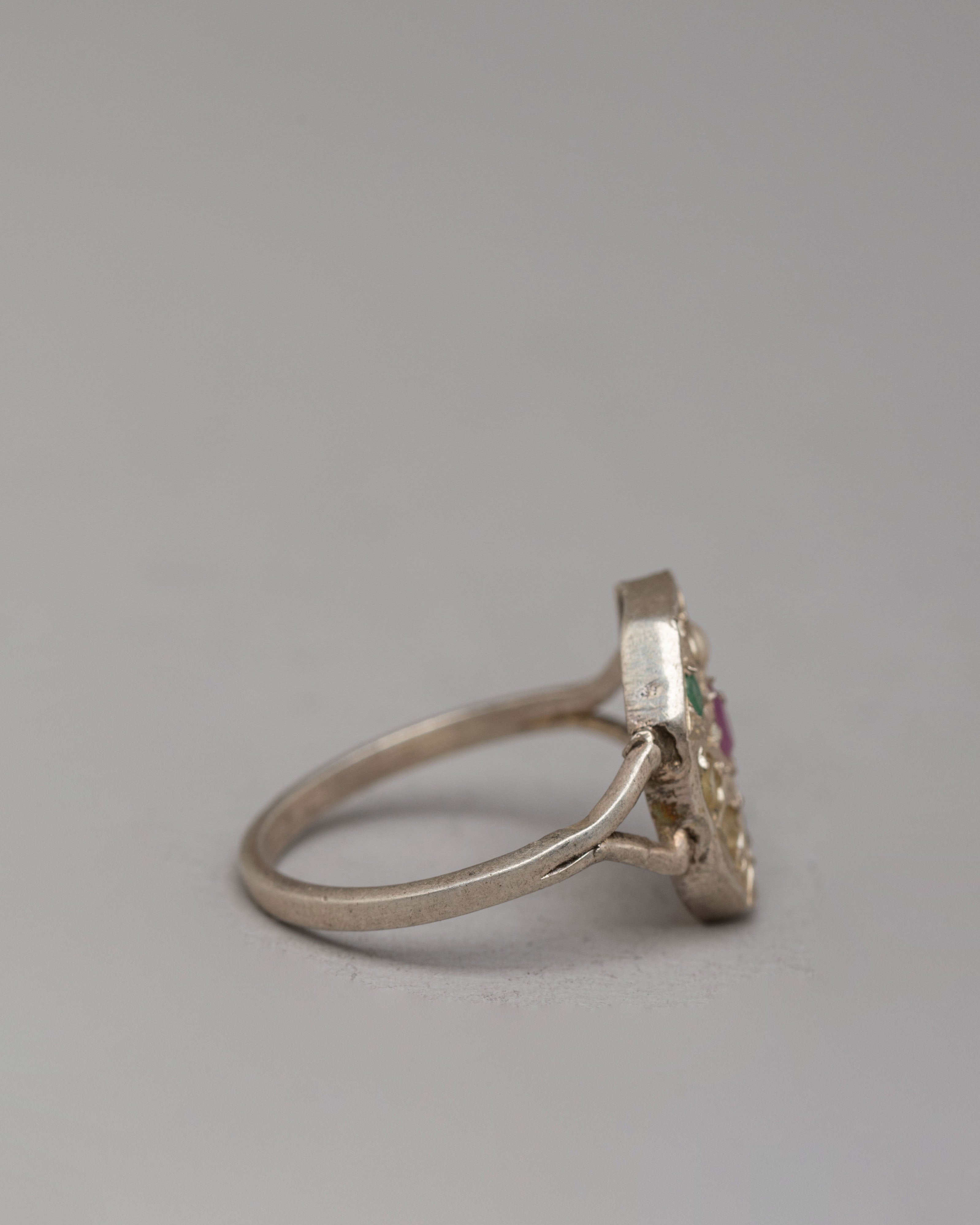 Himalayan Silver Ring Set | Boho Ring for Women & Men