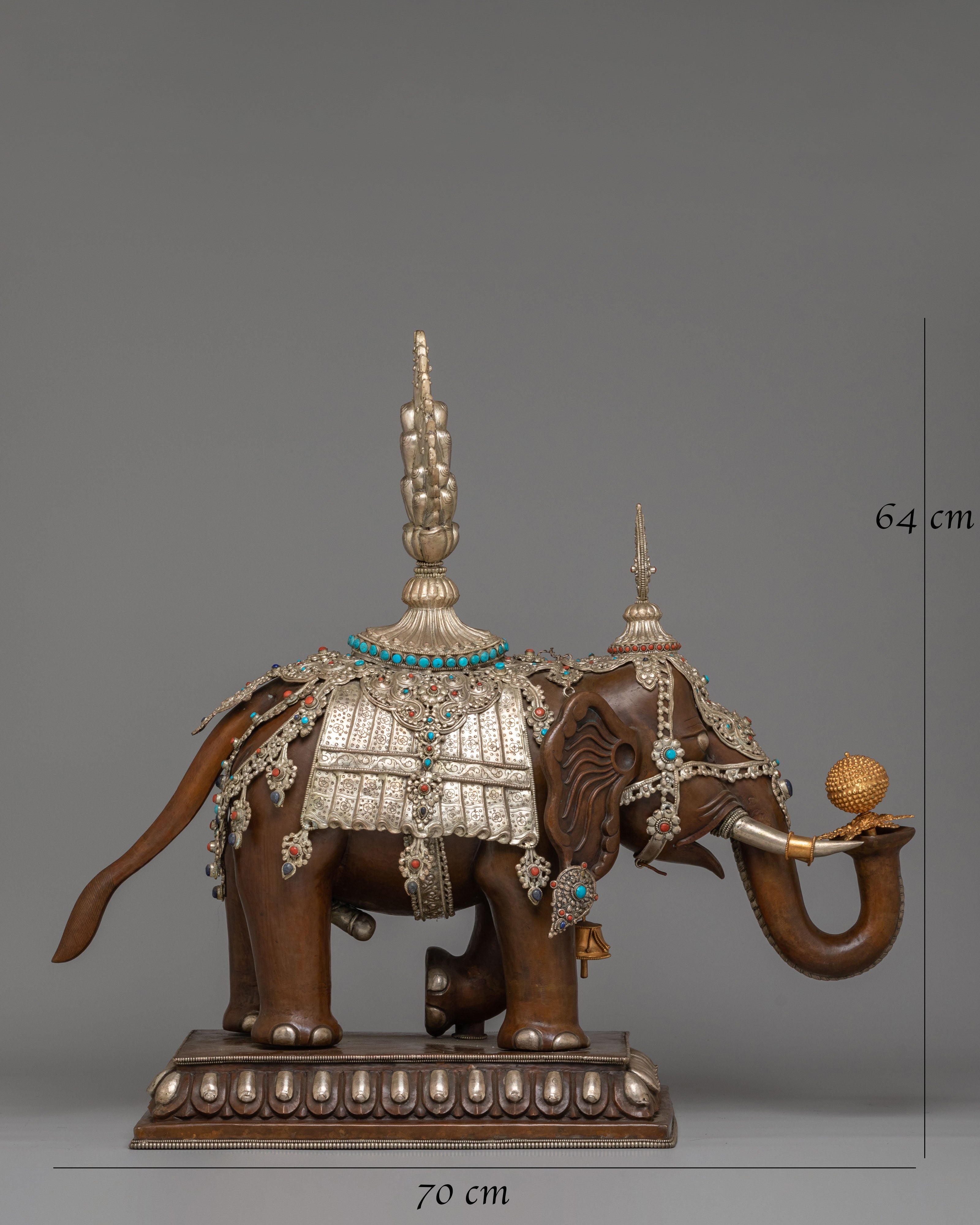 Decorative Elephant Figurine Set | Perfect for Home Decor