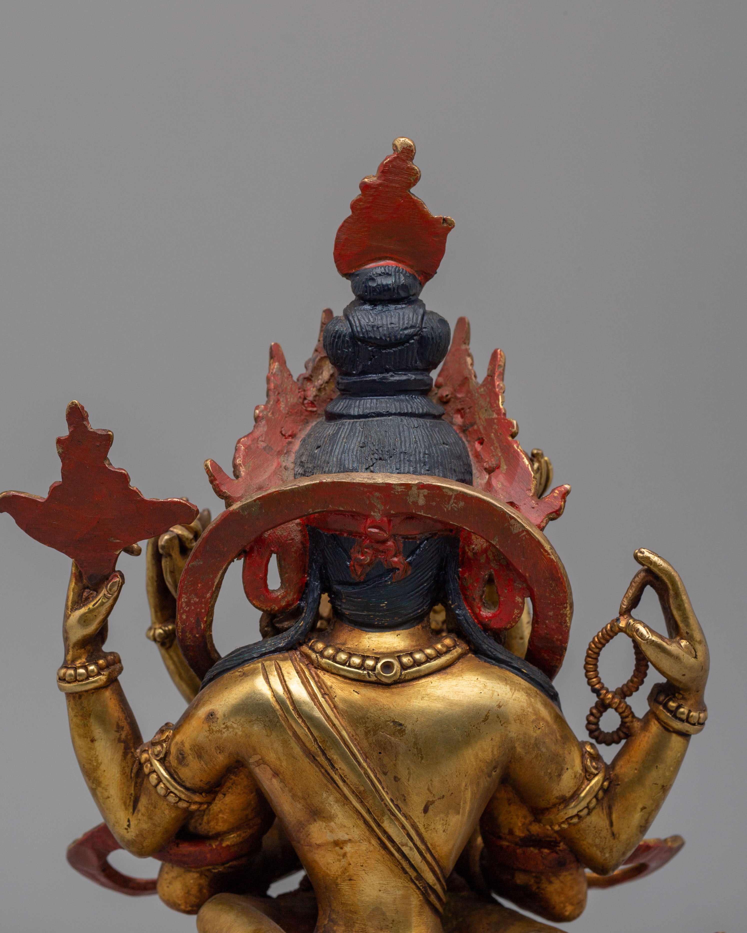 Sacred Chenrezig With Consort Statue | Symbol of Compassion