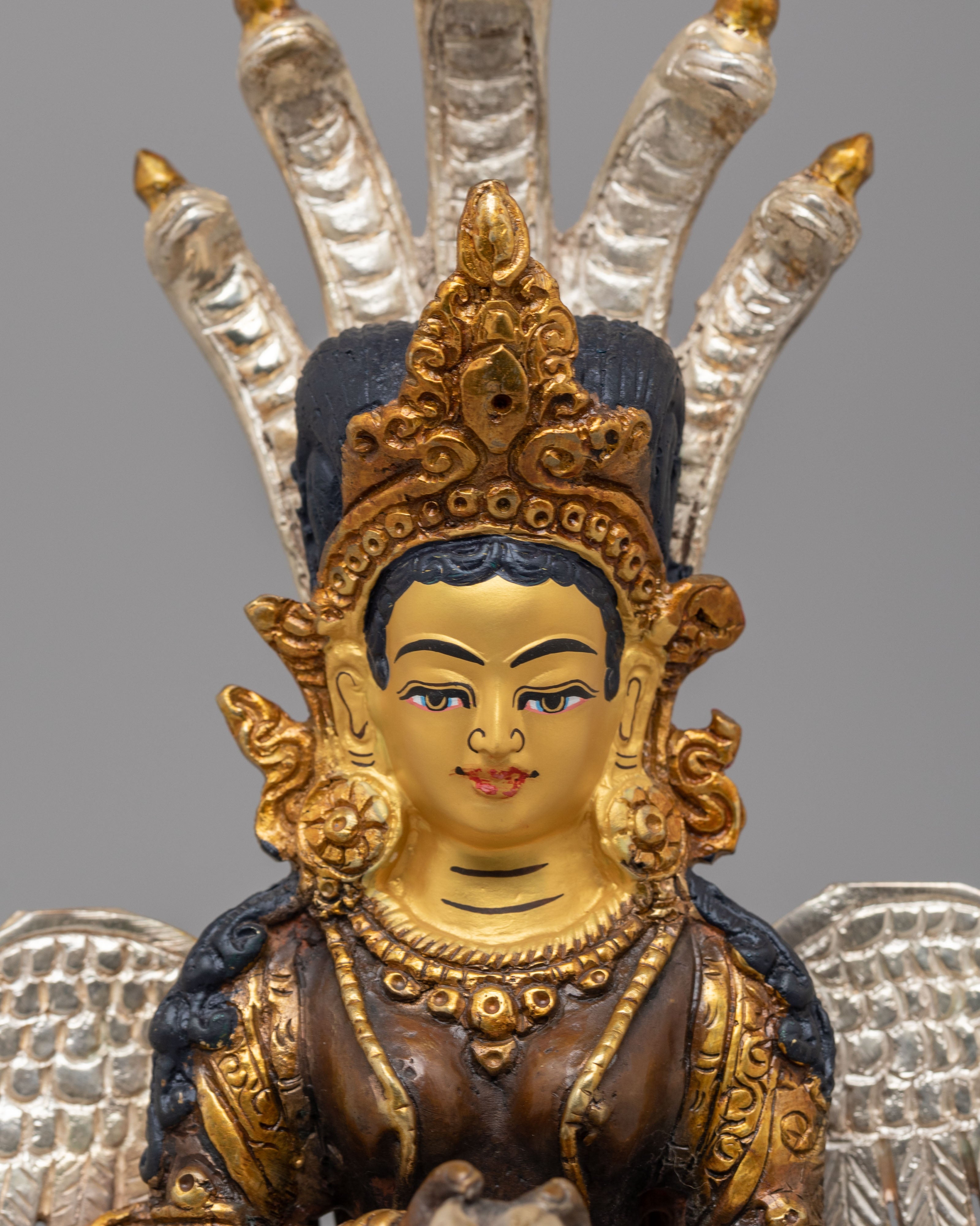 Goddess Nagkanya Serpent Statue | Mythical Goddess Sculpture