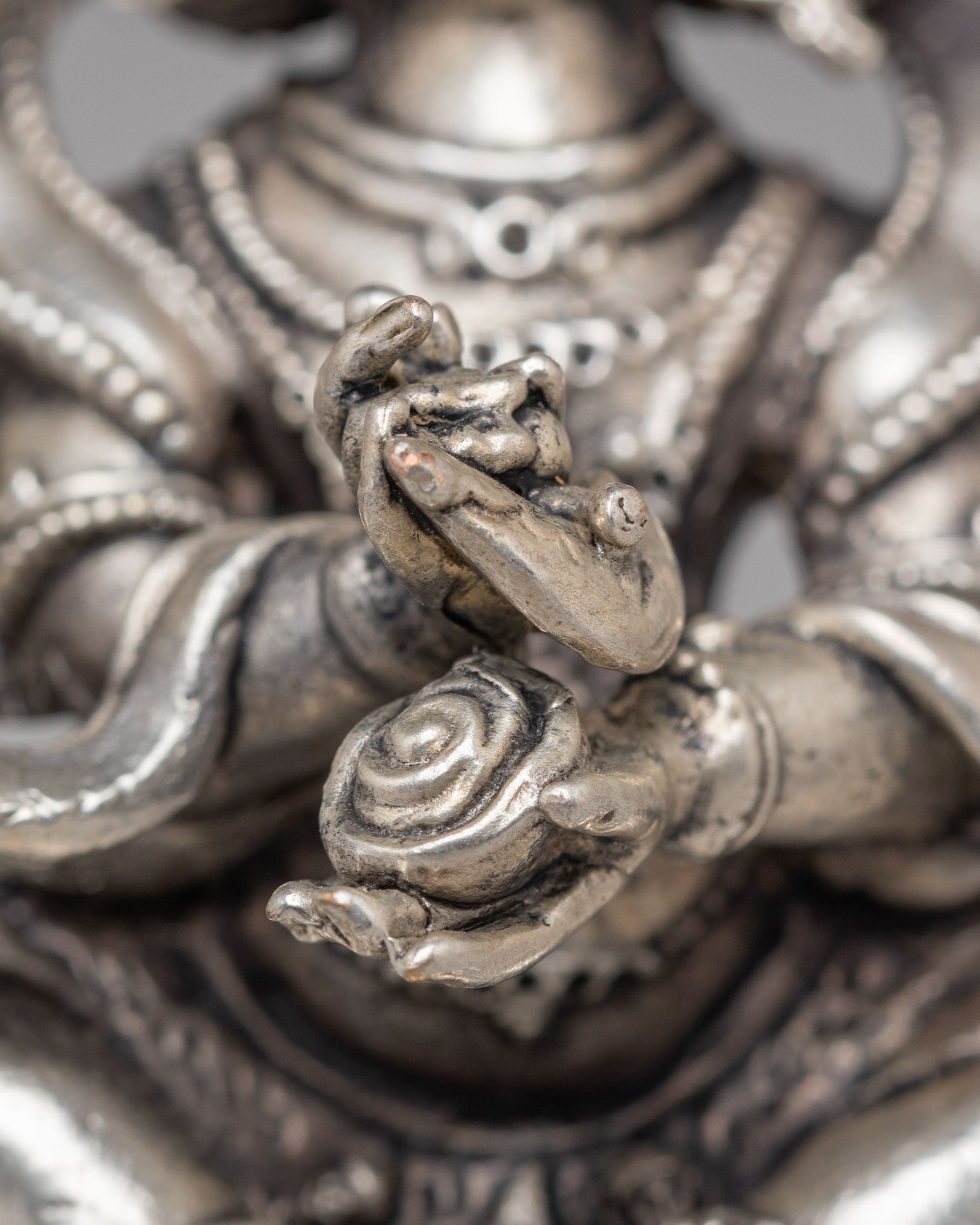 Four-Armed Mahakala Statue | The Protector Deity of Tibetan Buddhism